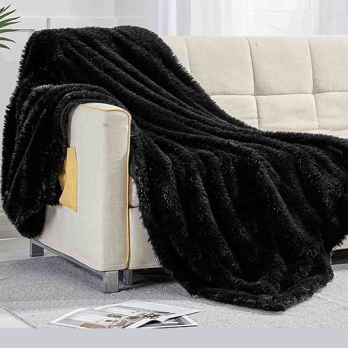 Laurent Taylor - Tiffany Shag Blanket