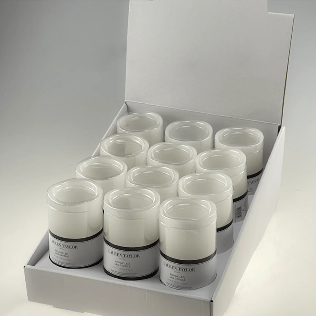 Lauren Taylor | Flameless White LED Candle with timer - Image 2
