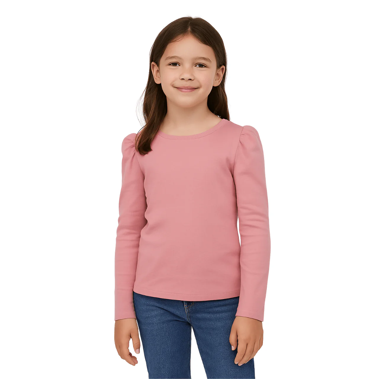 Long Sleeve Puff Shoulder Tee - Image 4