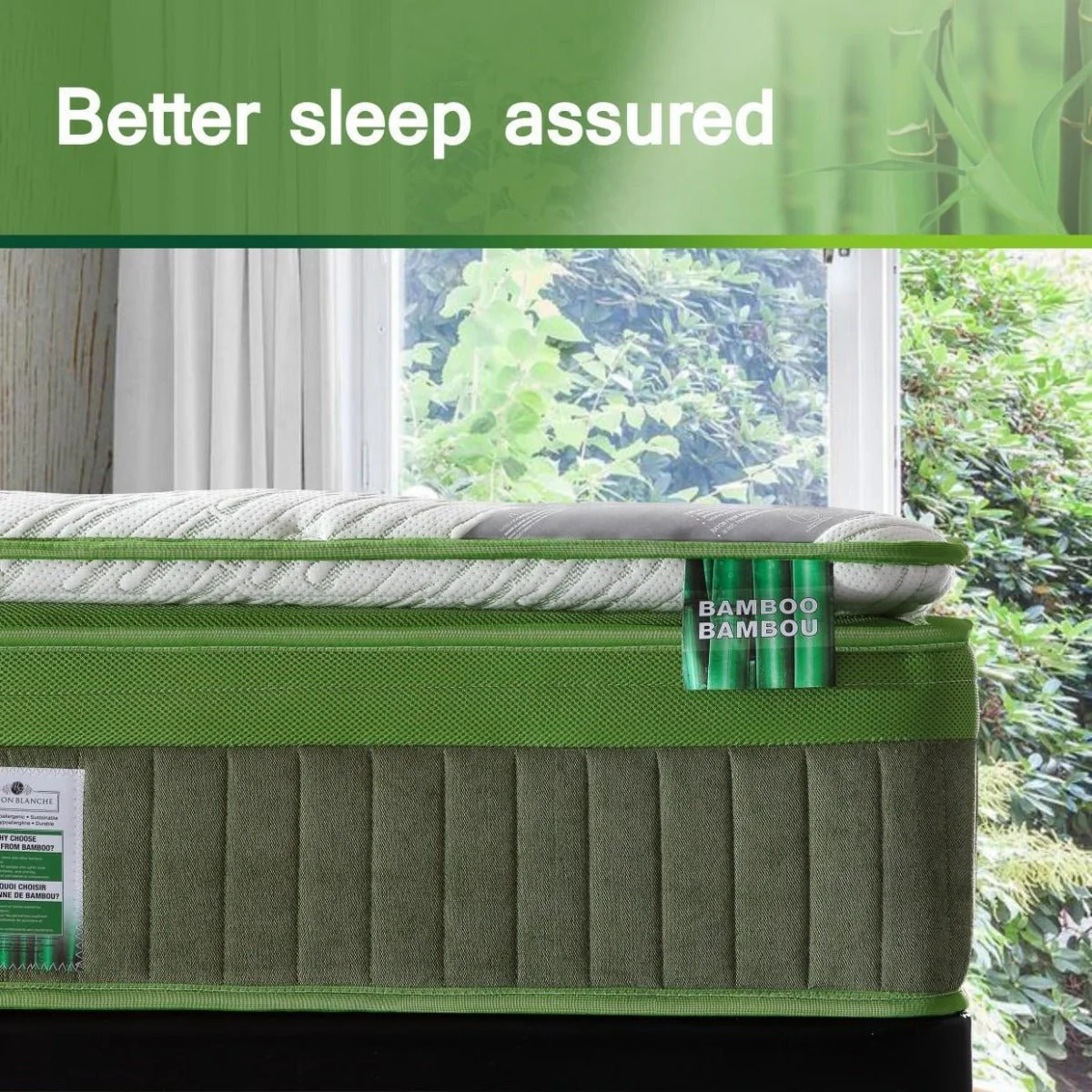 Maison Blanche | Chateau Royal - Bamboo Rolled Mattress - Image 2
