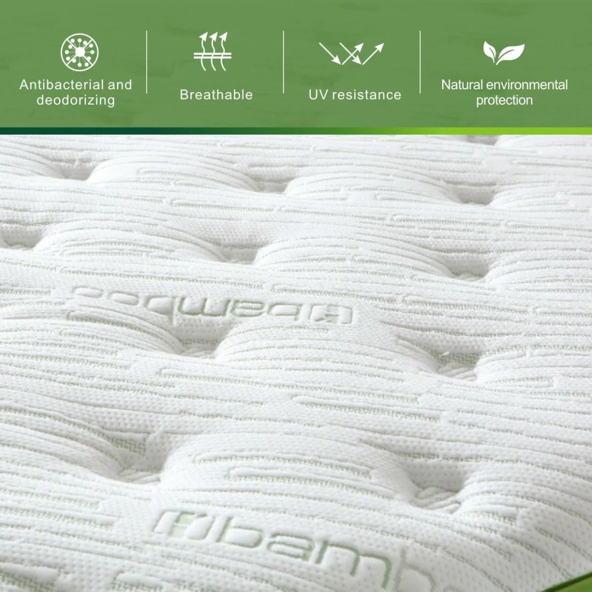 Maison Blanche | Chateau Royal - Bamboo Rolled Mattress - Image 3