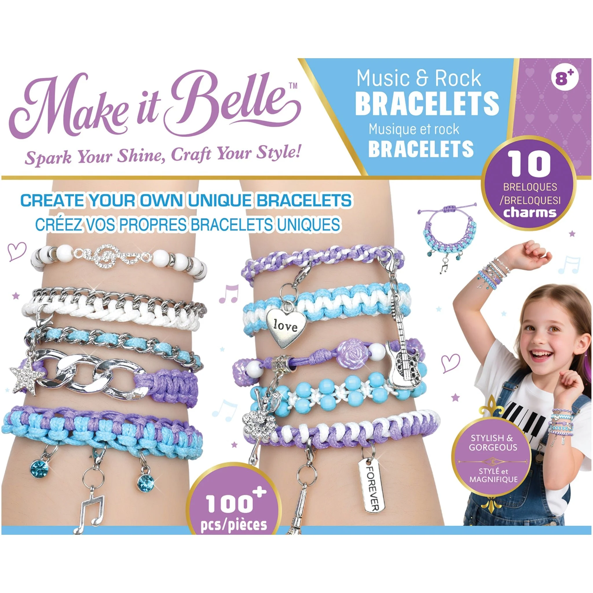 Make It Belle – Music & Rock Bracelet Making Kit
