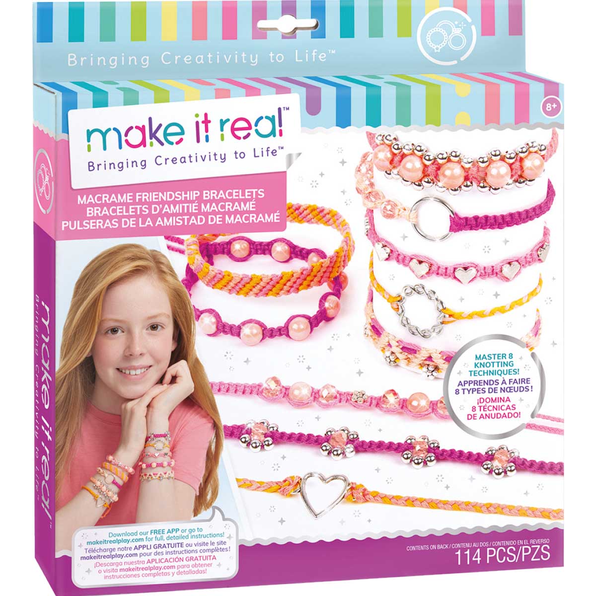 Make It Real Macrame Friendship Bracelets