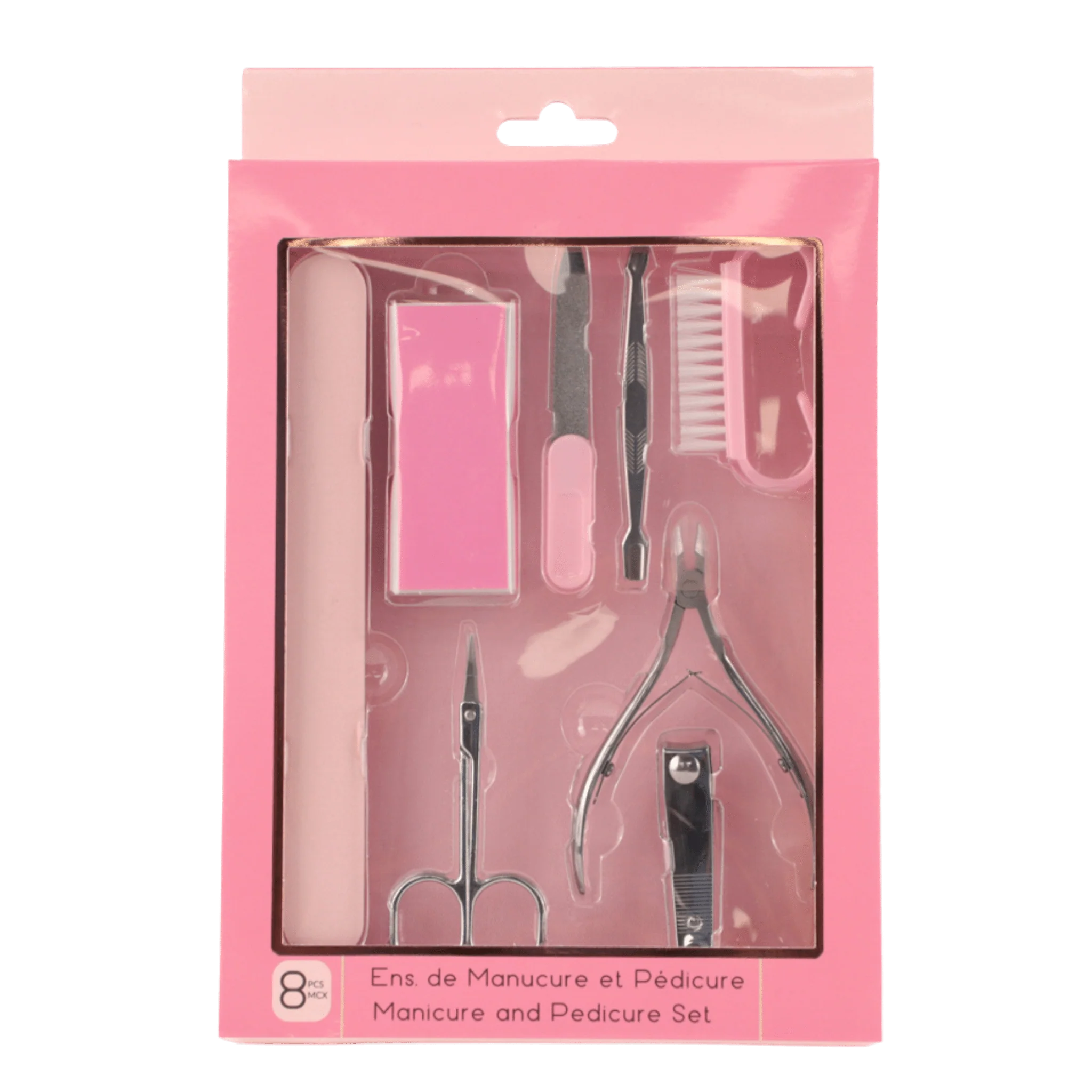 Manicure & Pedicure Set – 8 Pieces
