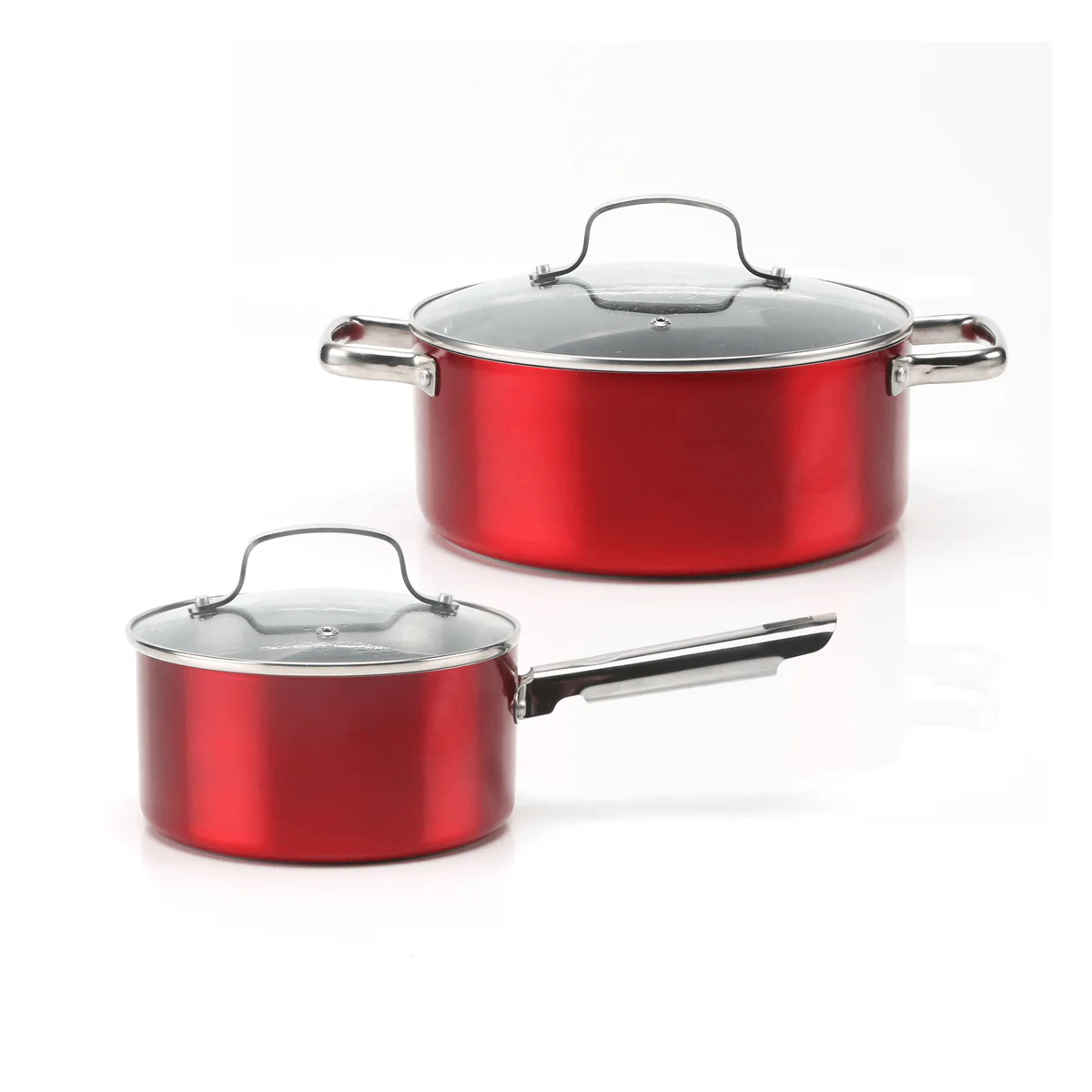 MASSIMO - 9 Pieces Stainless Steel Cookware Set - Image 4