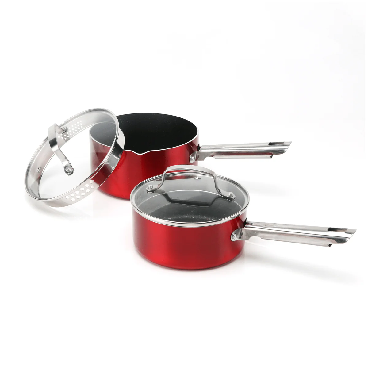 MASSIMO - 9 Pieces Stainless Steel Cookware Set - Image 7