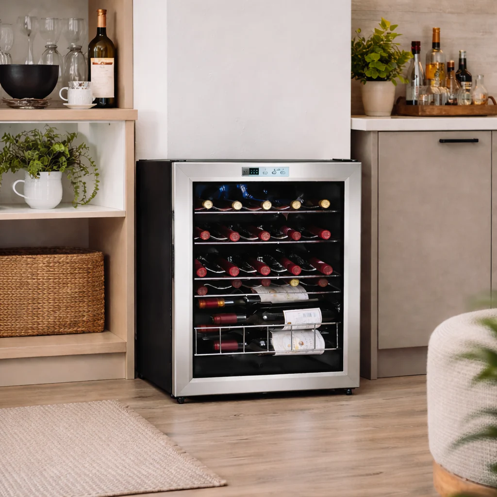MASSIMO Compressor Wine Cooler – 35 Bottle Capacity - Image 2