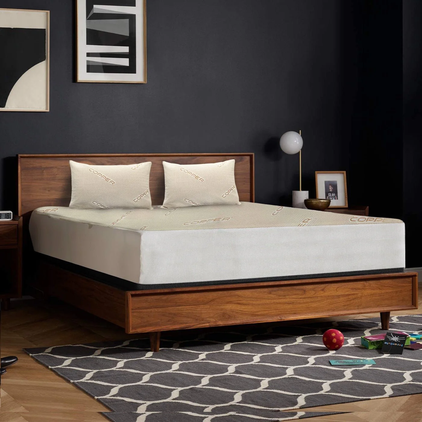 Mattress Pad Waterproof Cooper Knit - Image 2