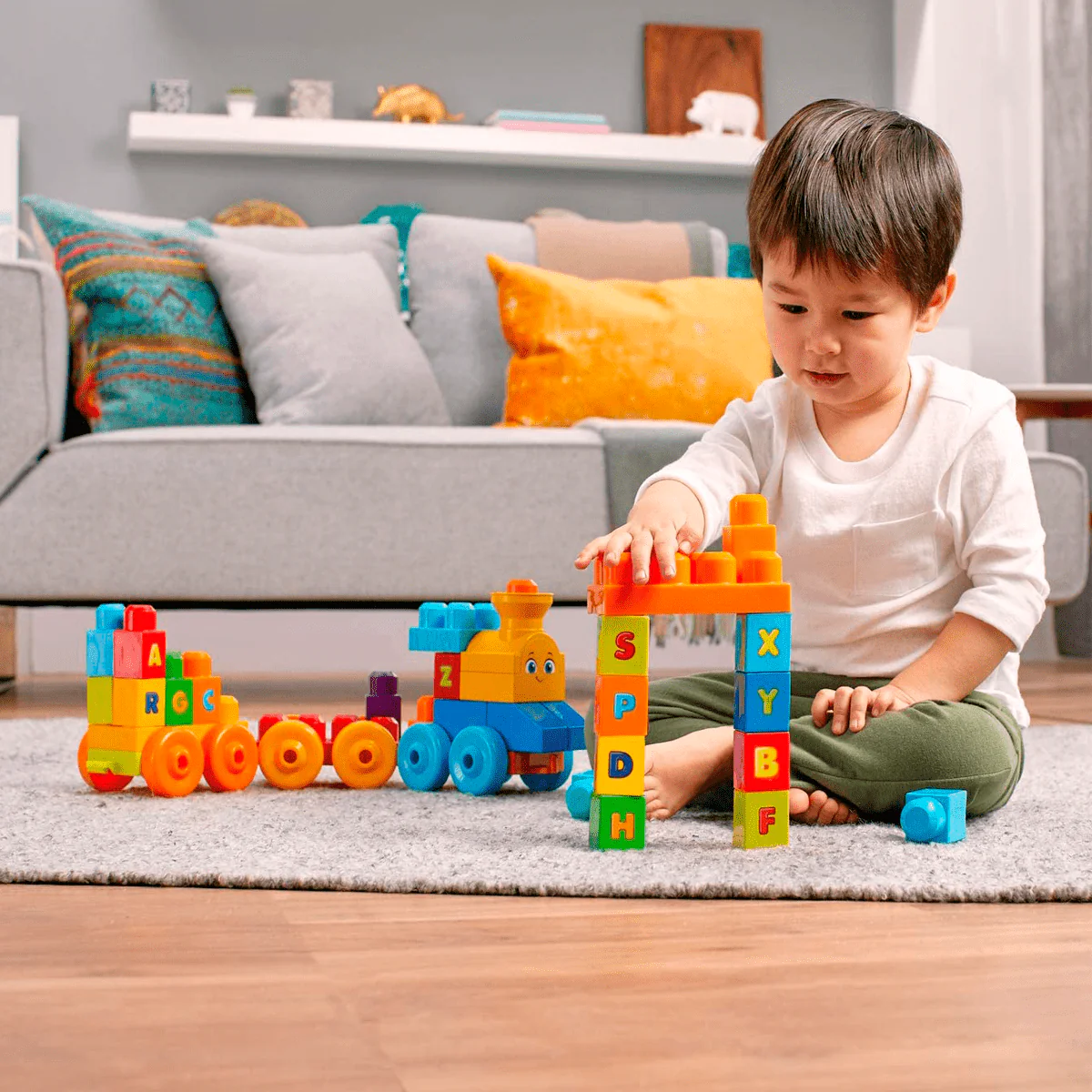 Mega Bloks- ABC Musical Train 50pcs