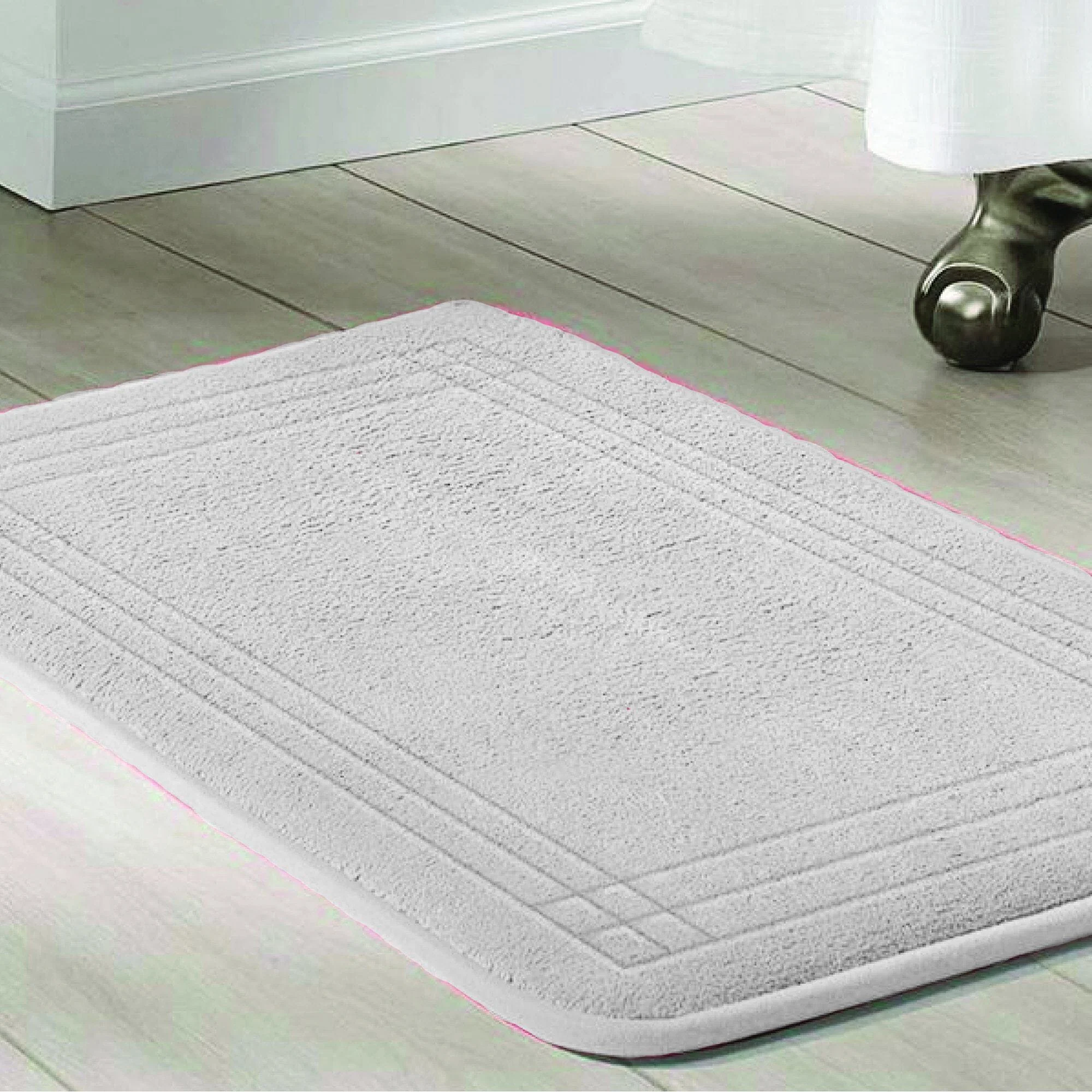 Memory Foam Bath Mat with Anti-slip Backing | 20x30’’ - Image 4