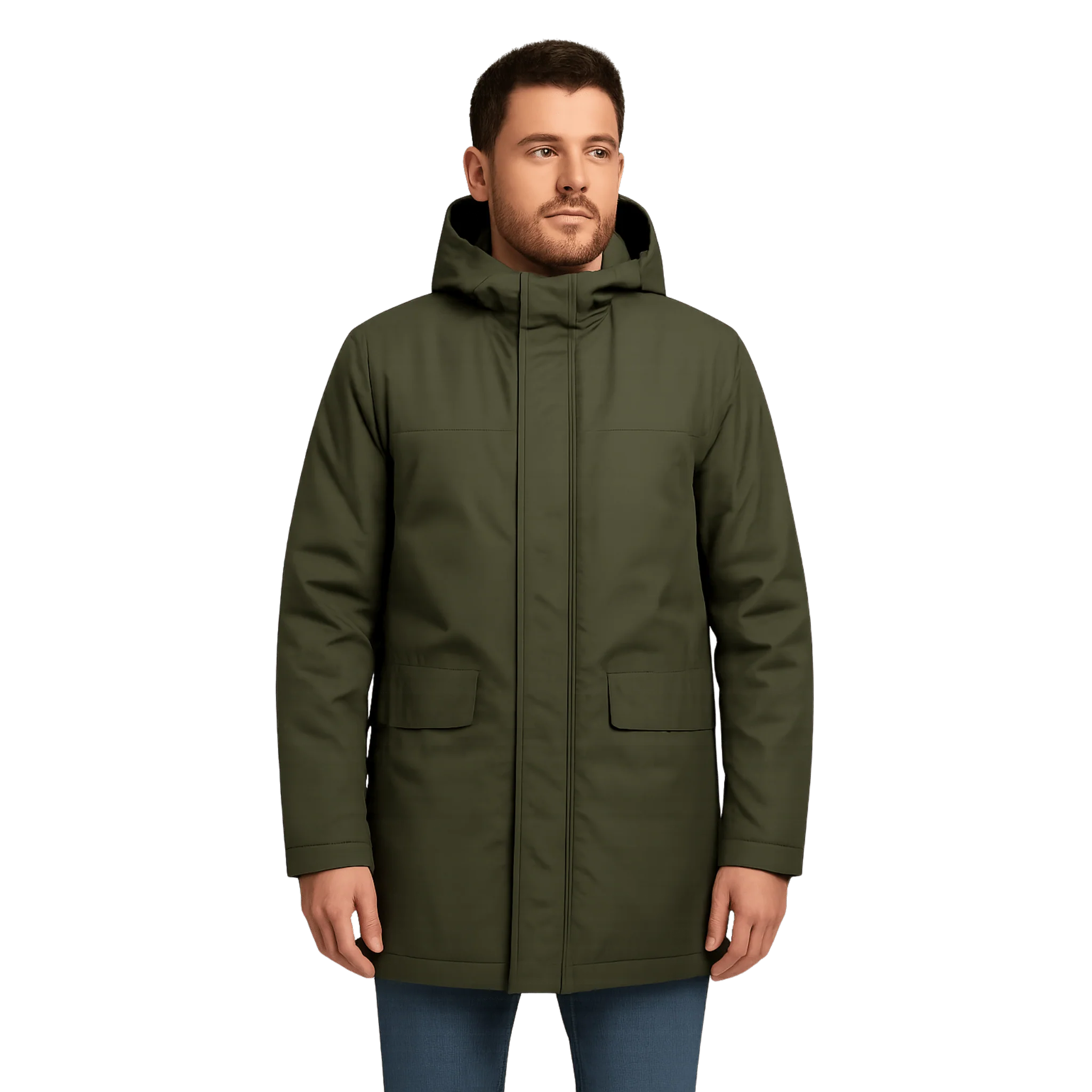 Men’s Insulated Hooded Parka - Image 2
