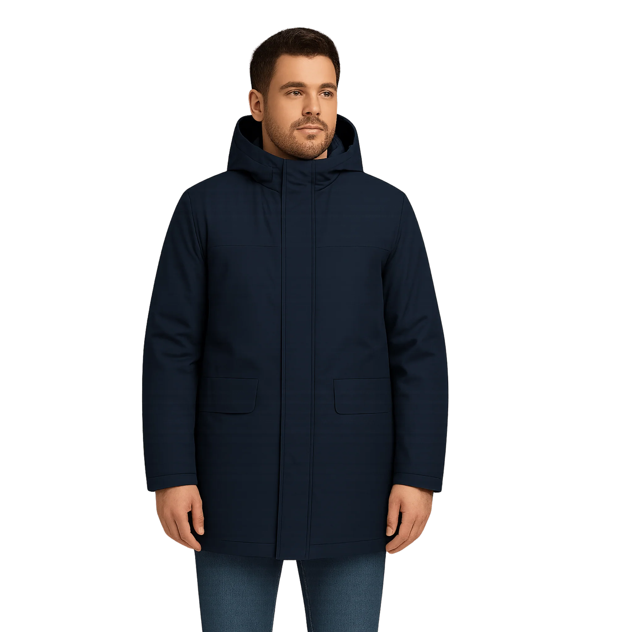 Men’s Insulated Hooded Parka - Image 3