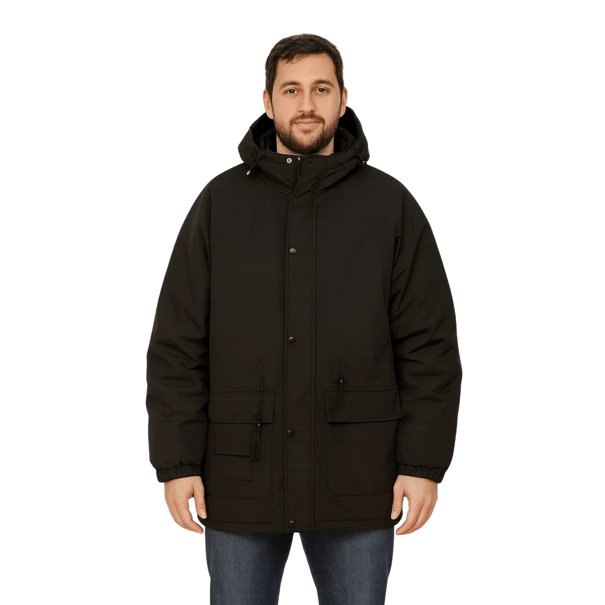Men’s Insulated Hooded Parka - Image 2