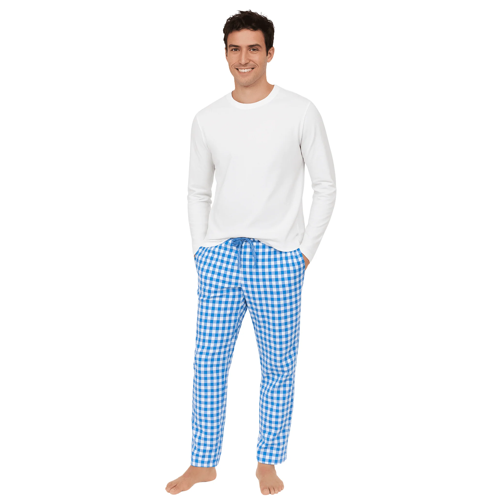 Men’s Plaid Pajama Pants