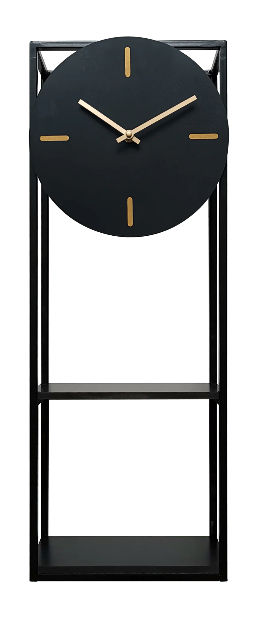 Metal Clock with Base 27 CM