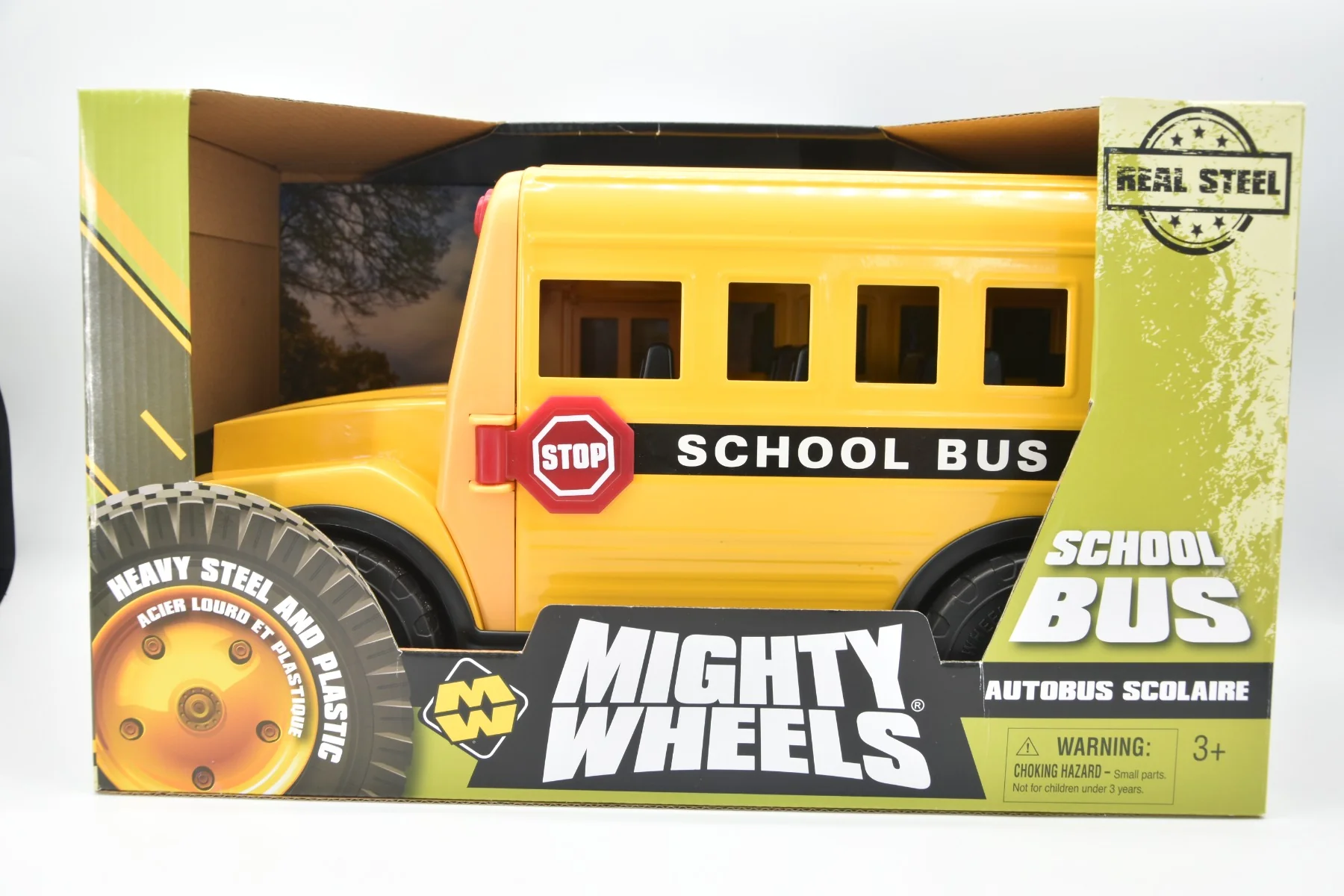 Mighty Wheels 16in School Bus Metal  - Image 4
