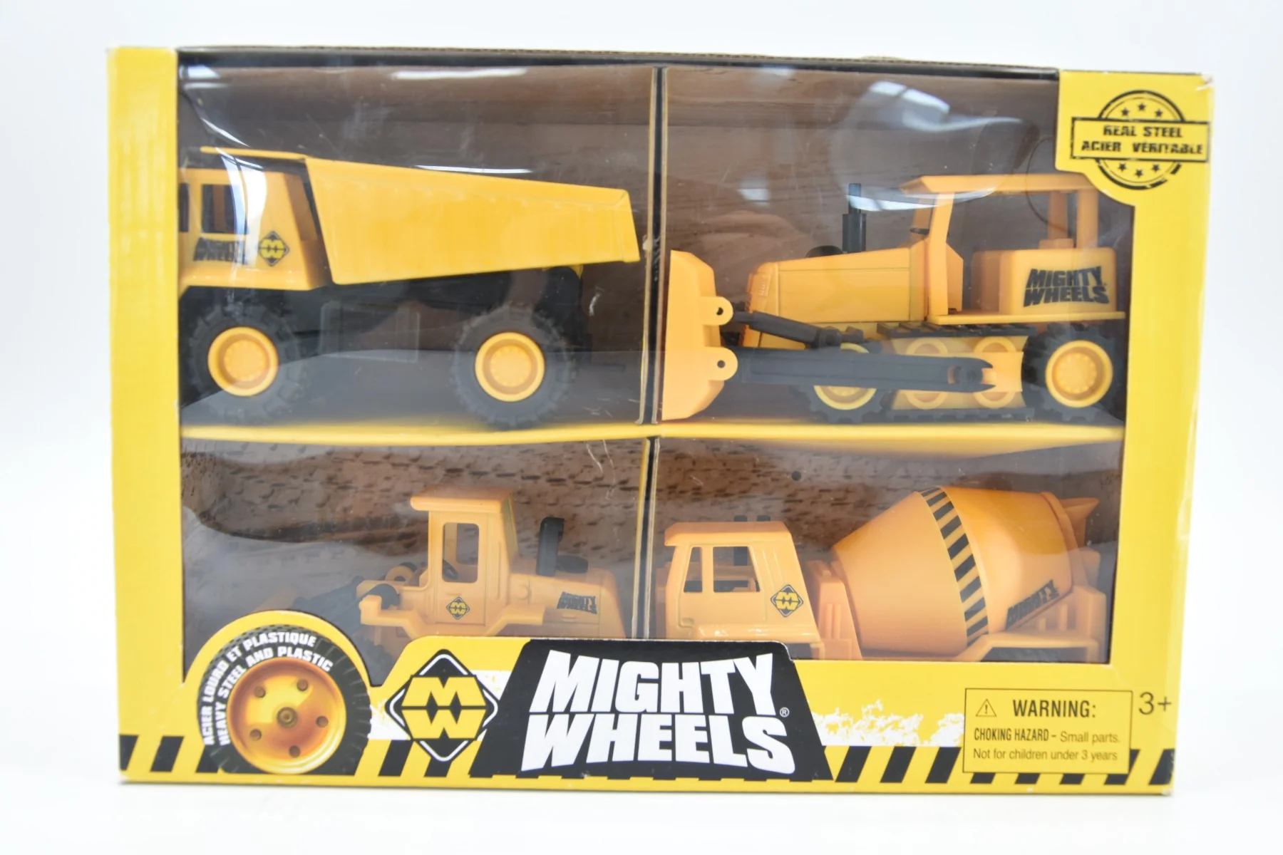 Mighty Wheels 4 Pack 4.75in Truck 