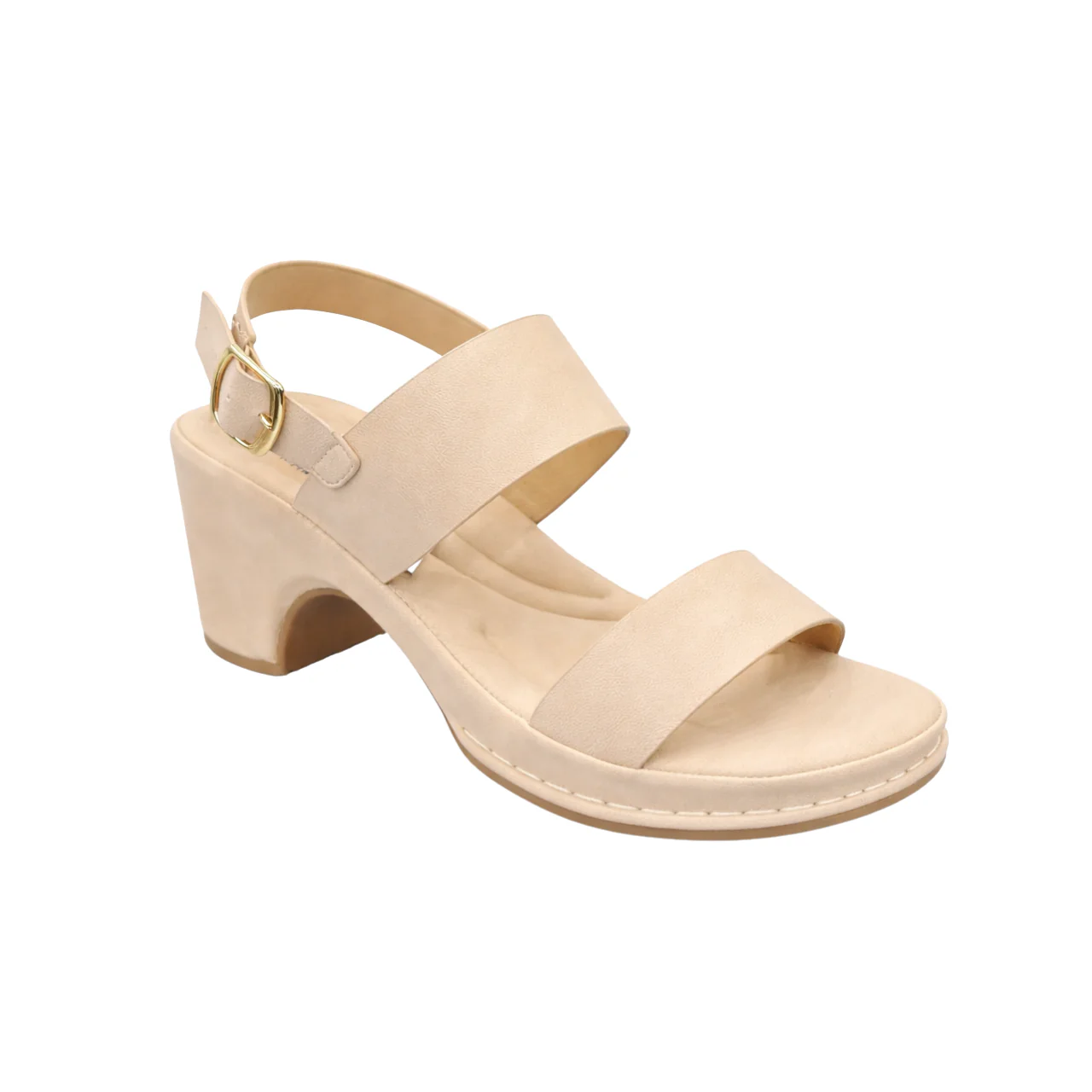 Minimalist Block Heel Sandals