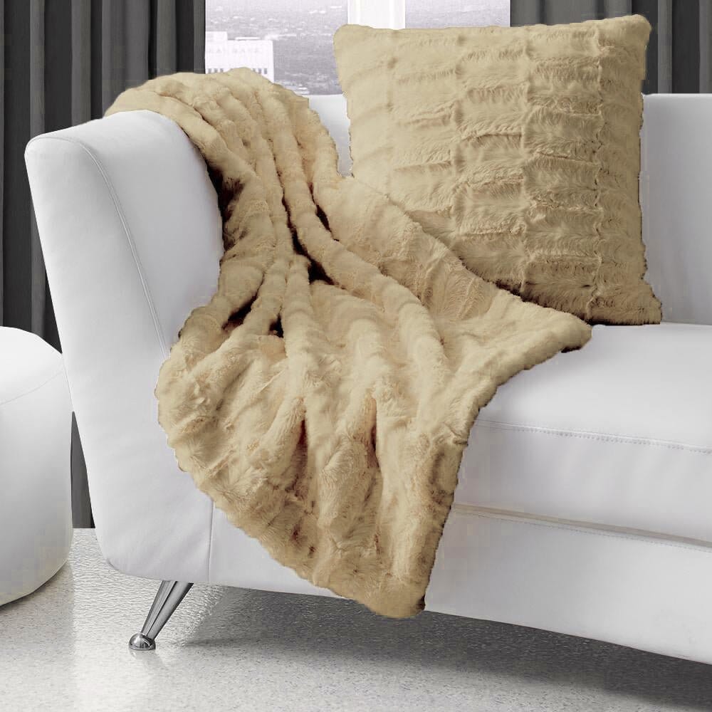 Monroe | Faux Fur Textured Throw | 50x60" - Image 3