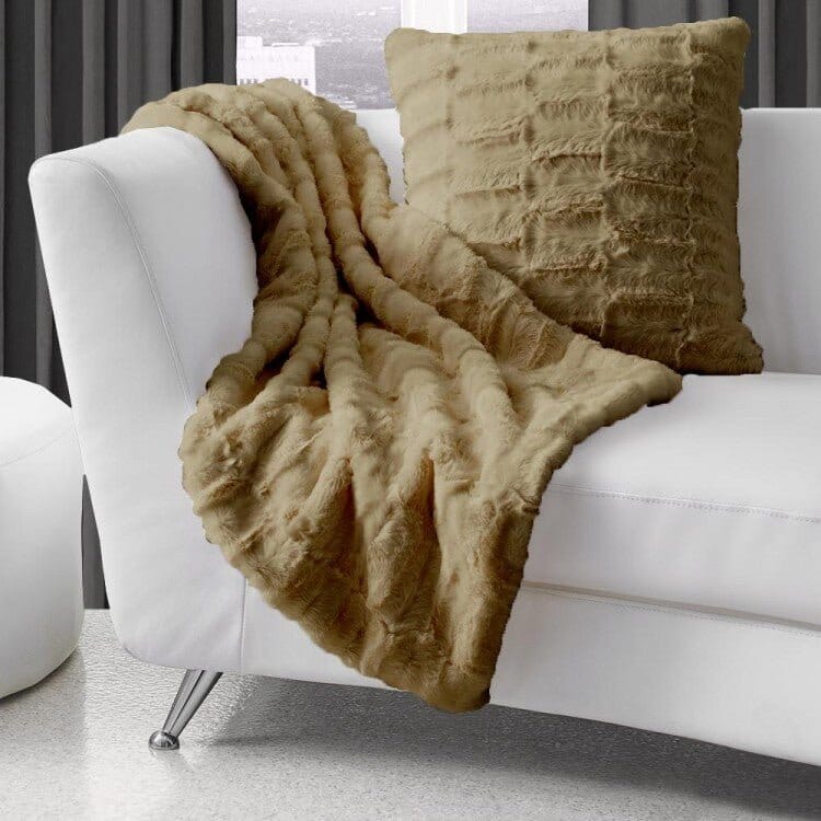 Monroe | Faux Fur Textured Throw | 50x60" - Image 4