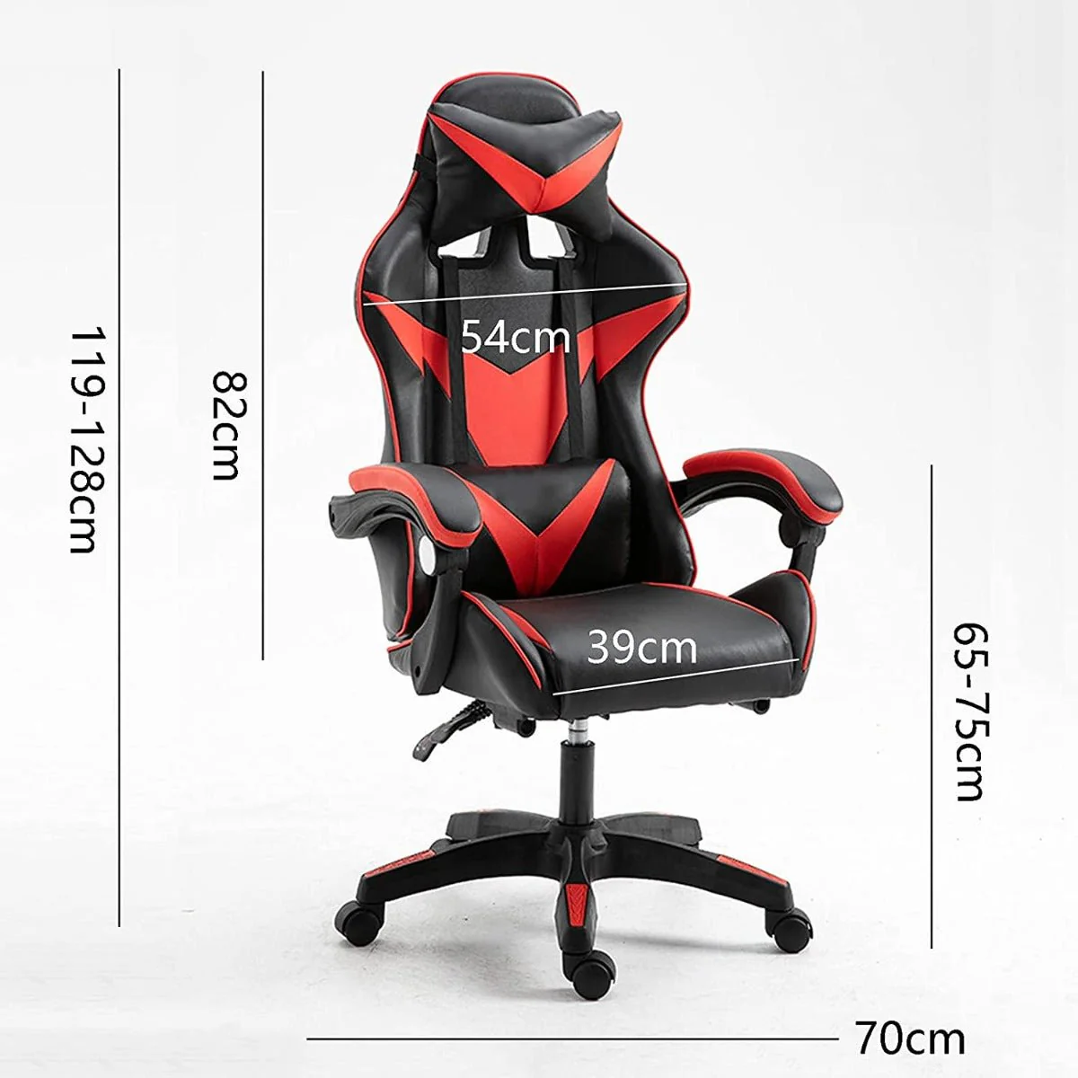 Office Gaming Chair with retractable footrest - Image 6