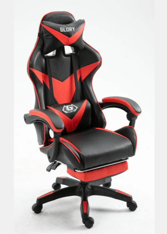 Office Gaming Chair with retractable footrest - Image 8