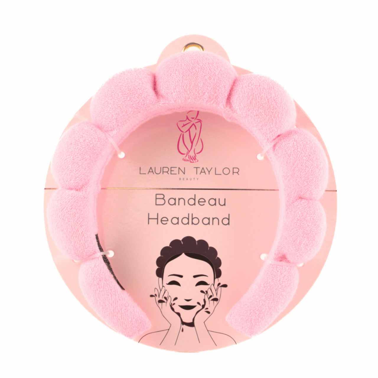Padded Beauty Headband – Soft Pink