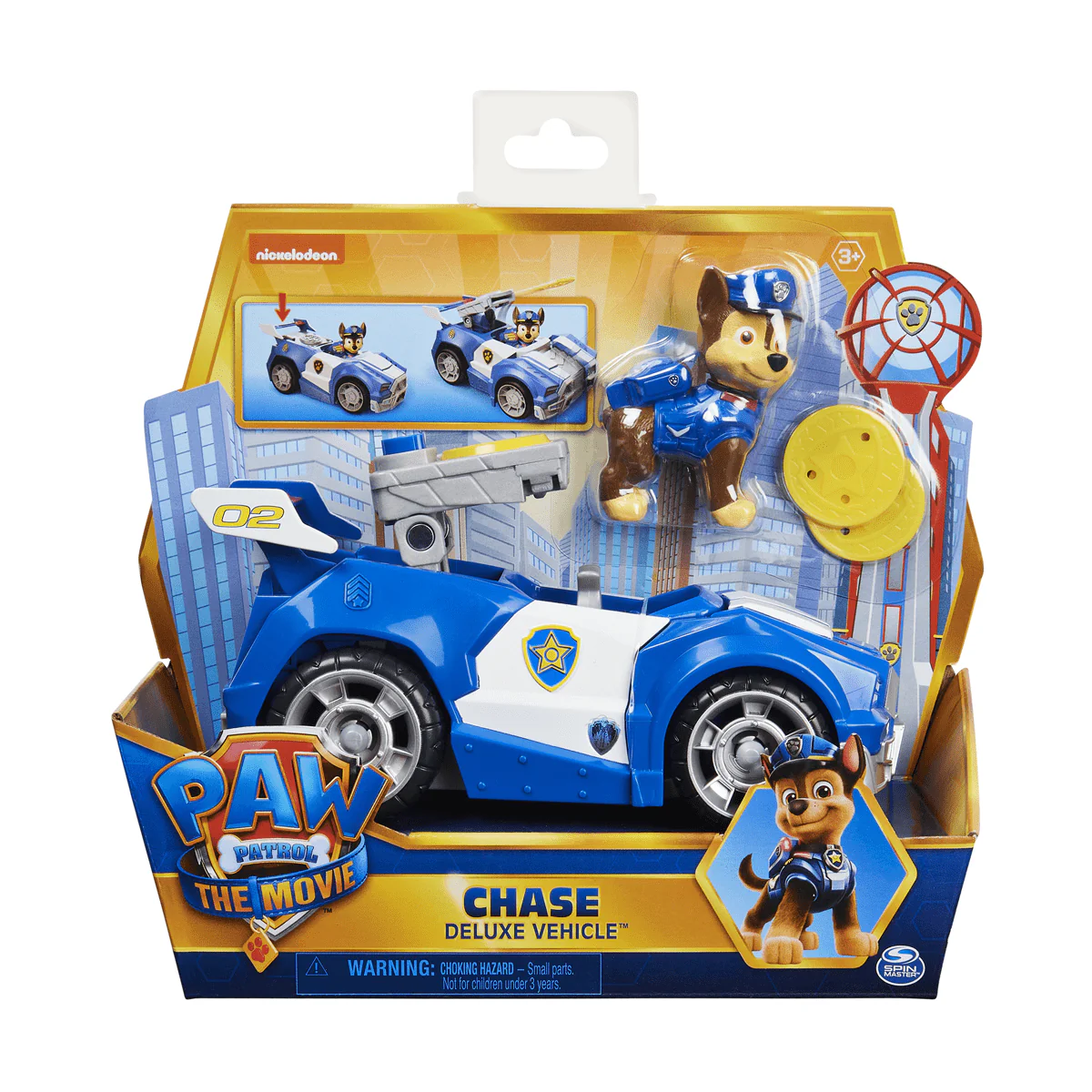 Paw Patrol The Thematic Vehicle Film- Chase (0921) - Image 3
