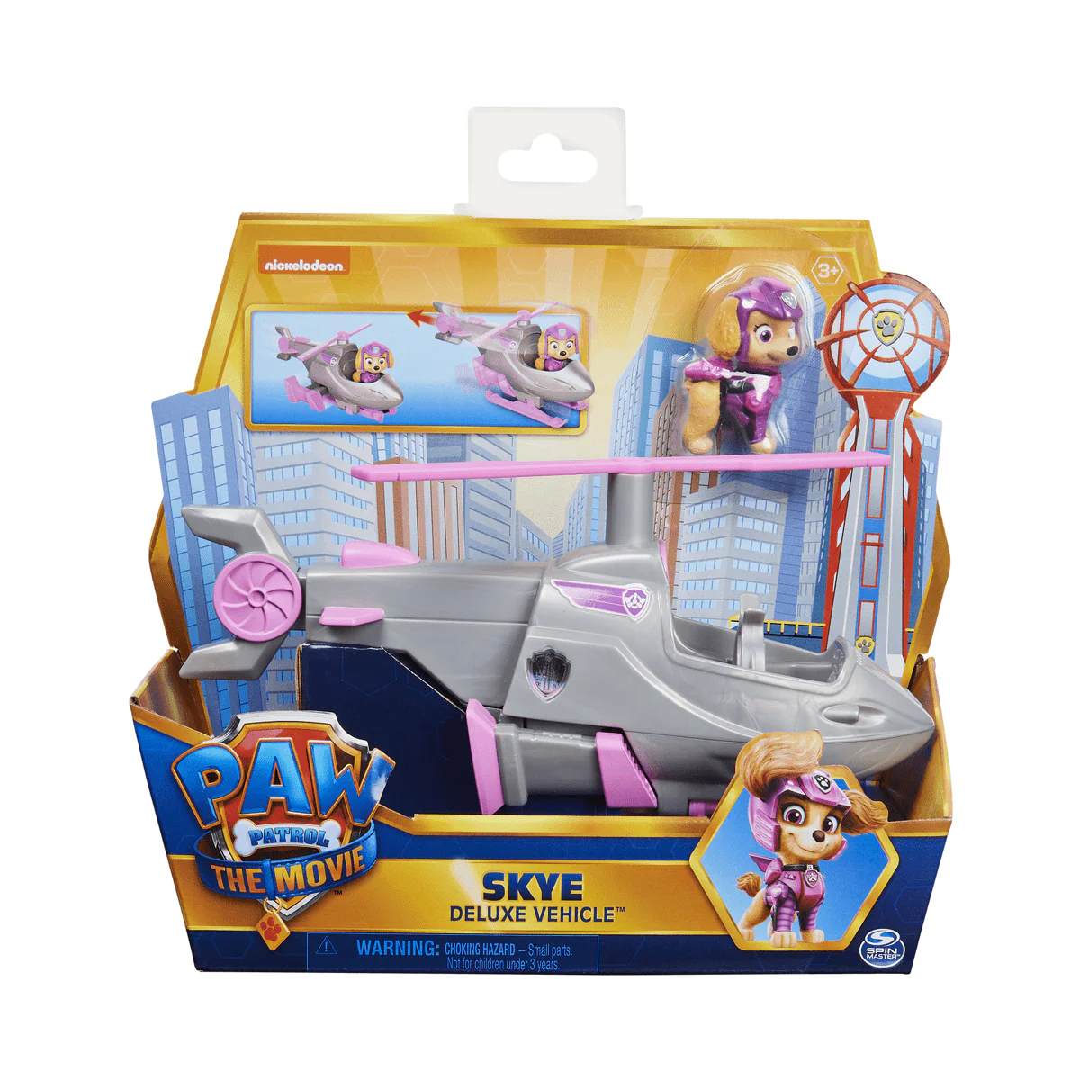 Paw Patrol The Thematic Vehicle Film- SKYE (0921) - Image 2