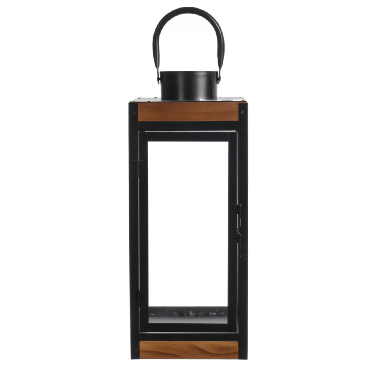 Pine & Black Iron Lantern - Image 2