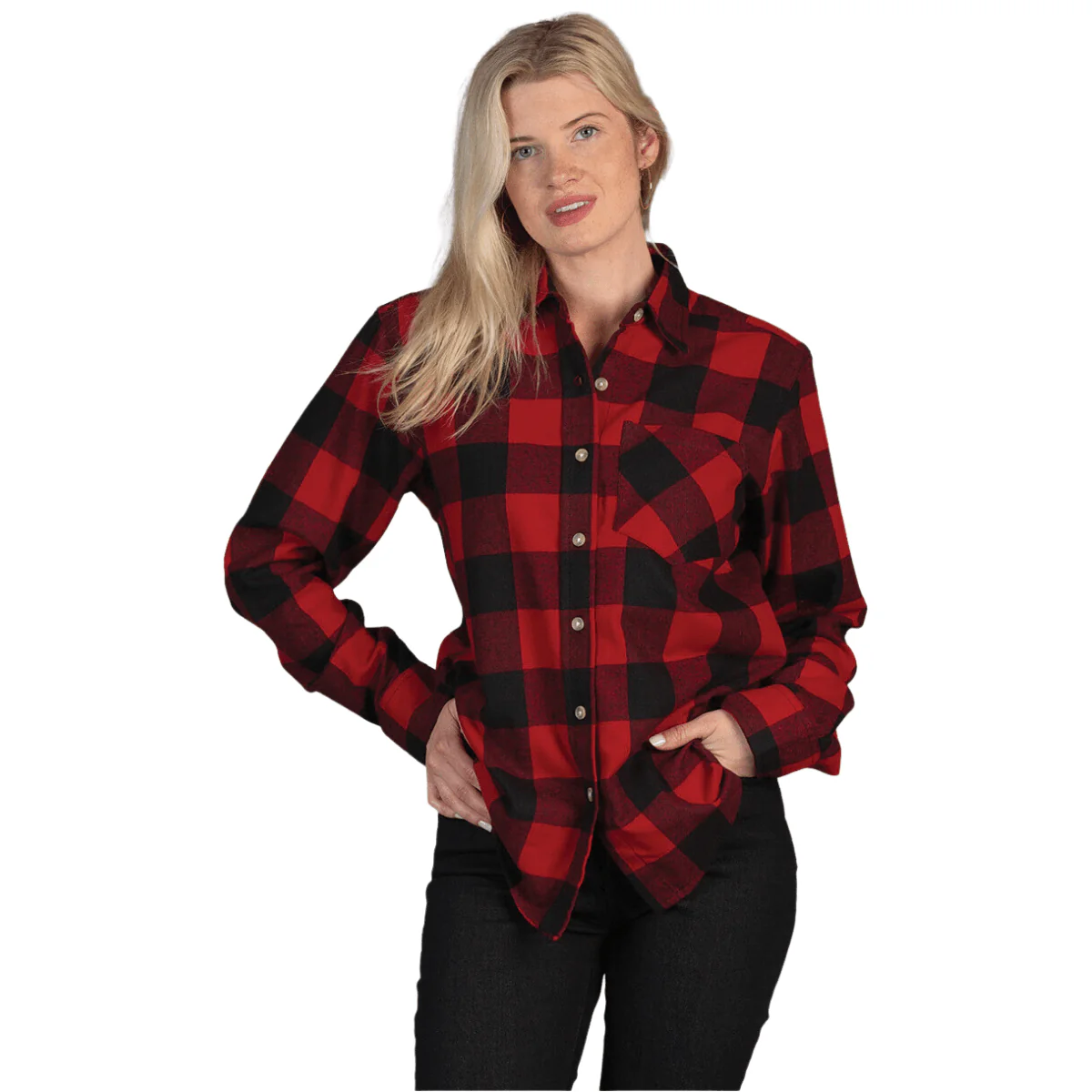 Plaid Flannel Shirt - Image 3
