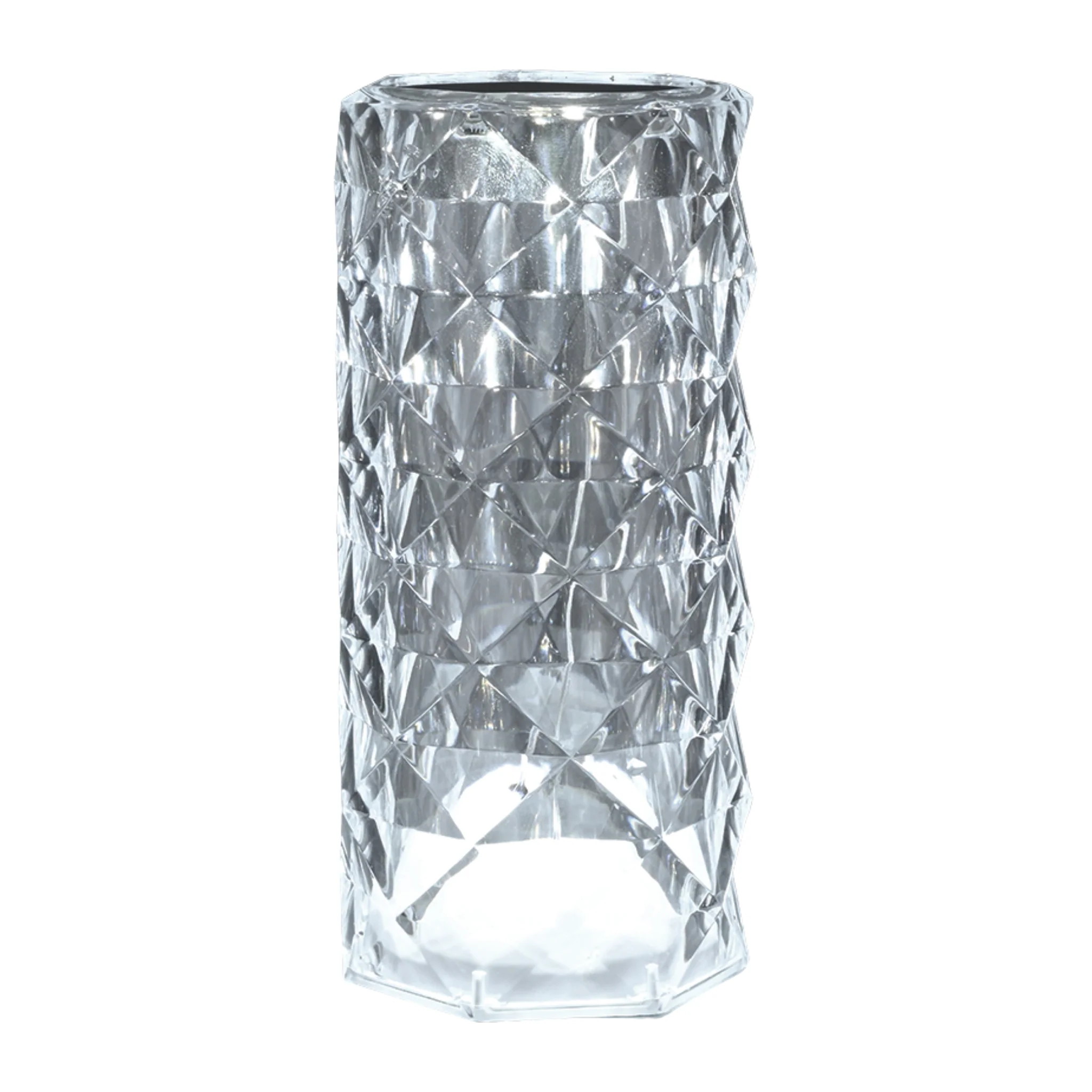 Plastic Table Lamp with USB Charger 8.5x21cm - Image 2