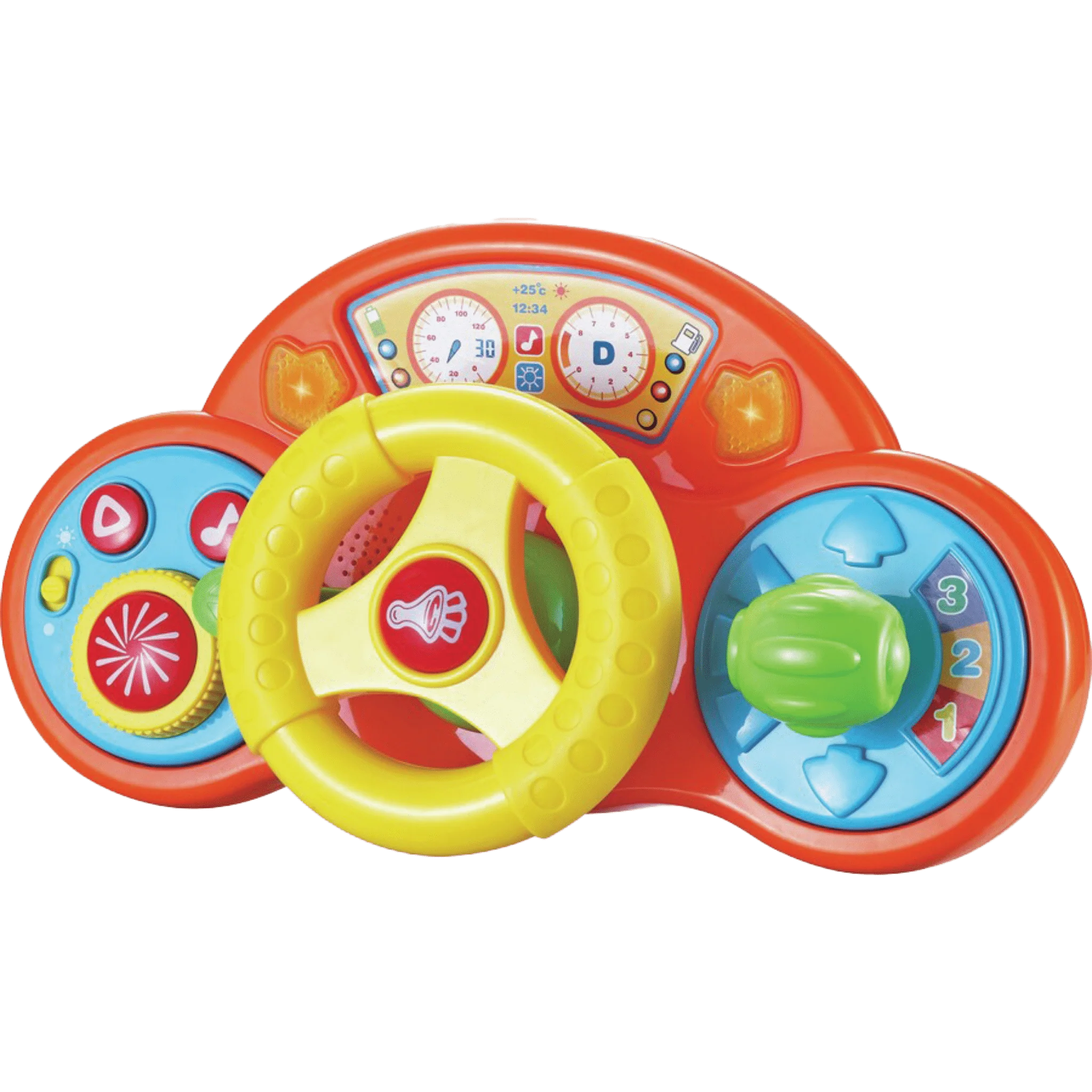 Play & Learn Driver – Interactive Steering Wheel Toy - Image 2