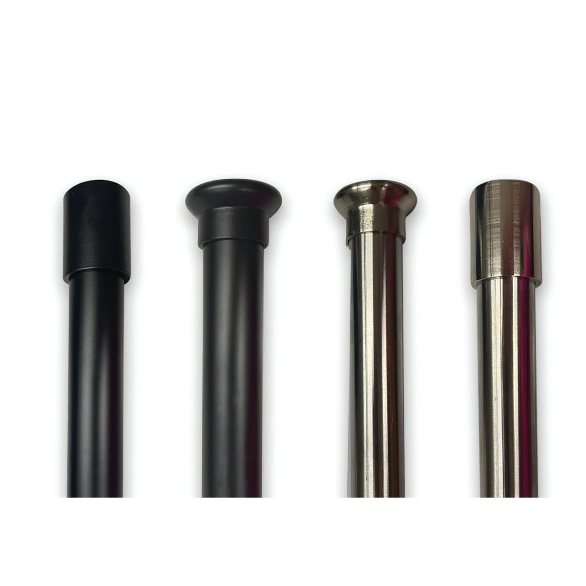 Pole Set Bright Nickel Basic Flat - Image 4