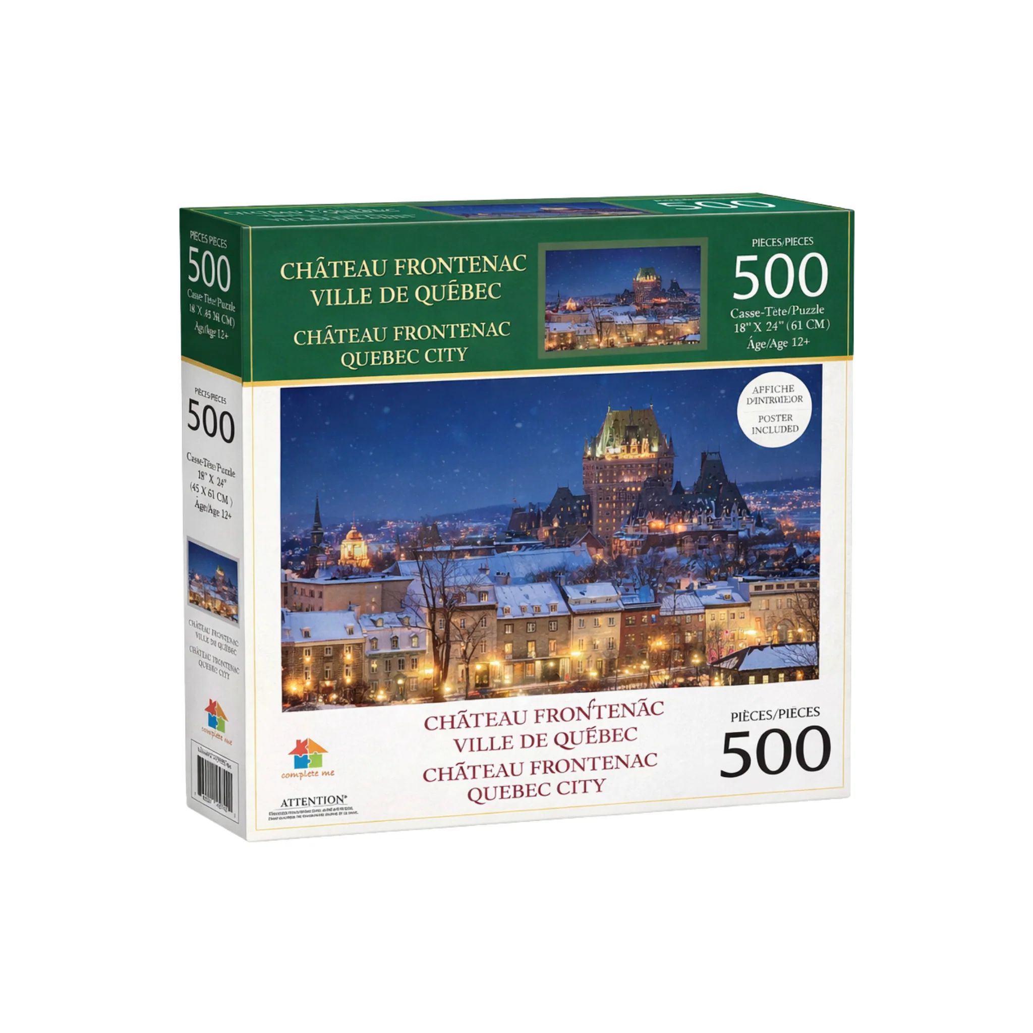Premium Landscape & Animal Puzzle – 300, 500 or 1000 Pieces (Poster Included) - Image 11