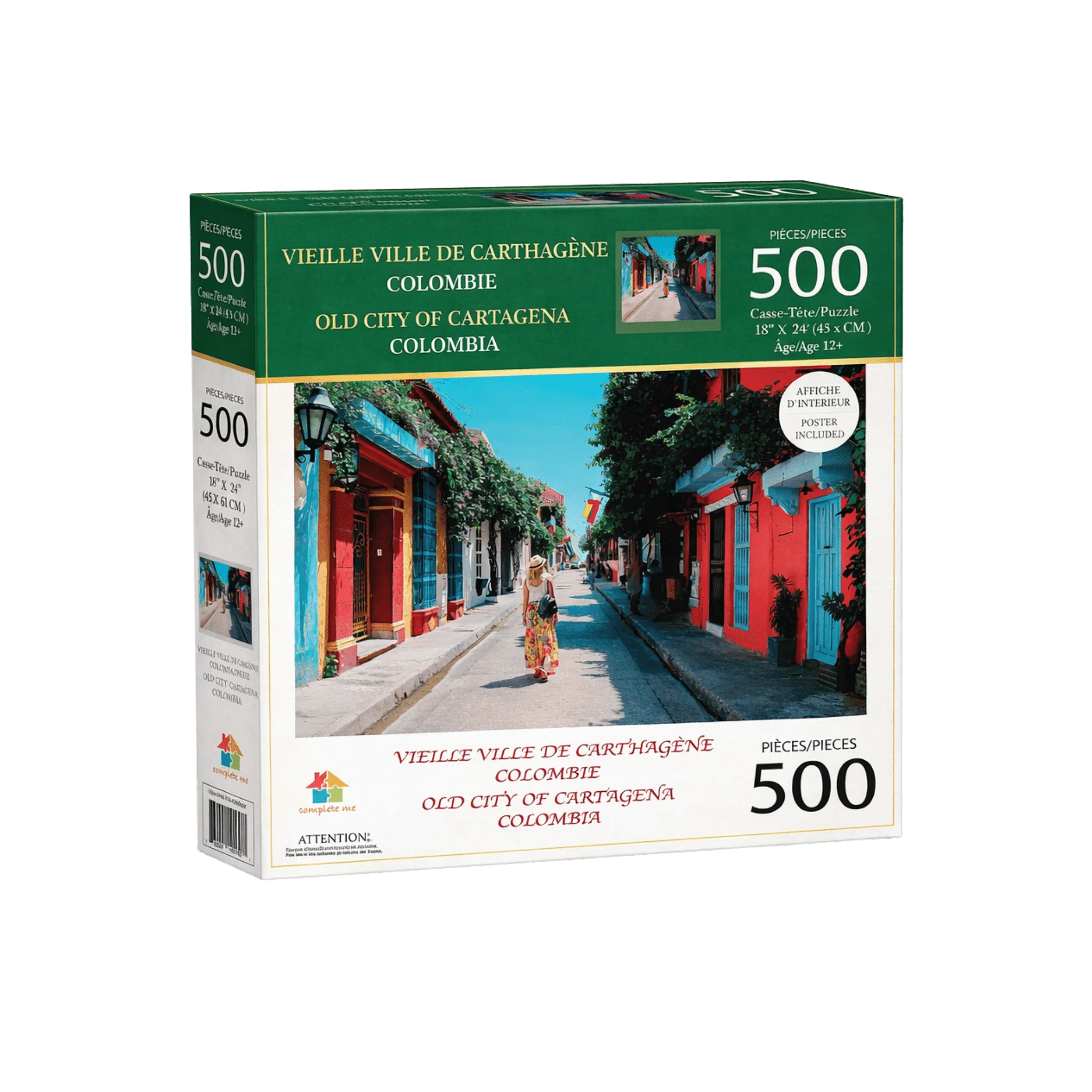 Premium Landscape & Animal Puzzle – 300, 500 or 1000 Pieces (Poster Included) - Image 12