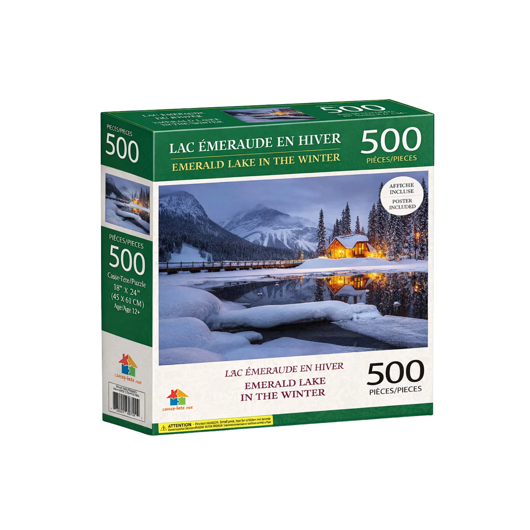 Premium Landscape & Animal Puzzle – 300, 500 or 1000 Pieces (Poster Included) - Image 13