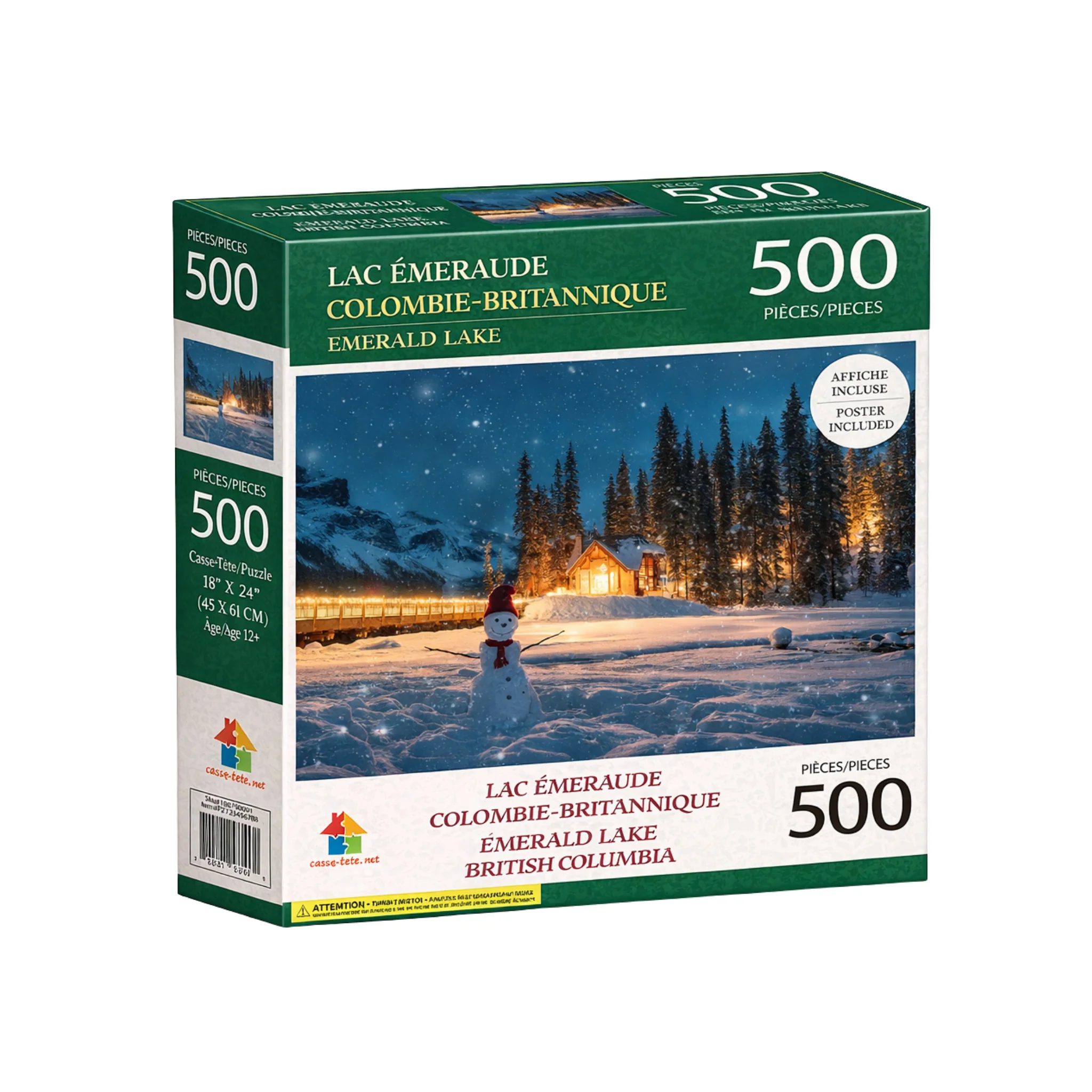 Premium Landscape & Animal Puzzle – 300, 500 or 1000 Pieces (Poster Included) - Image 15