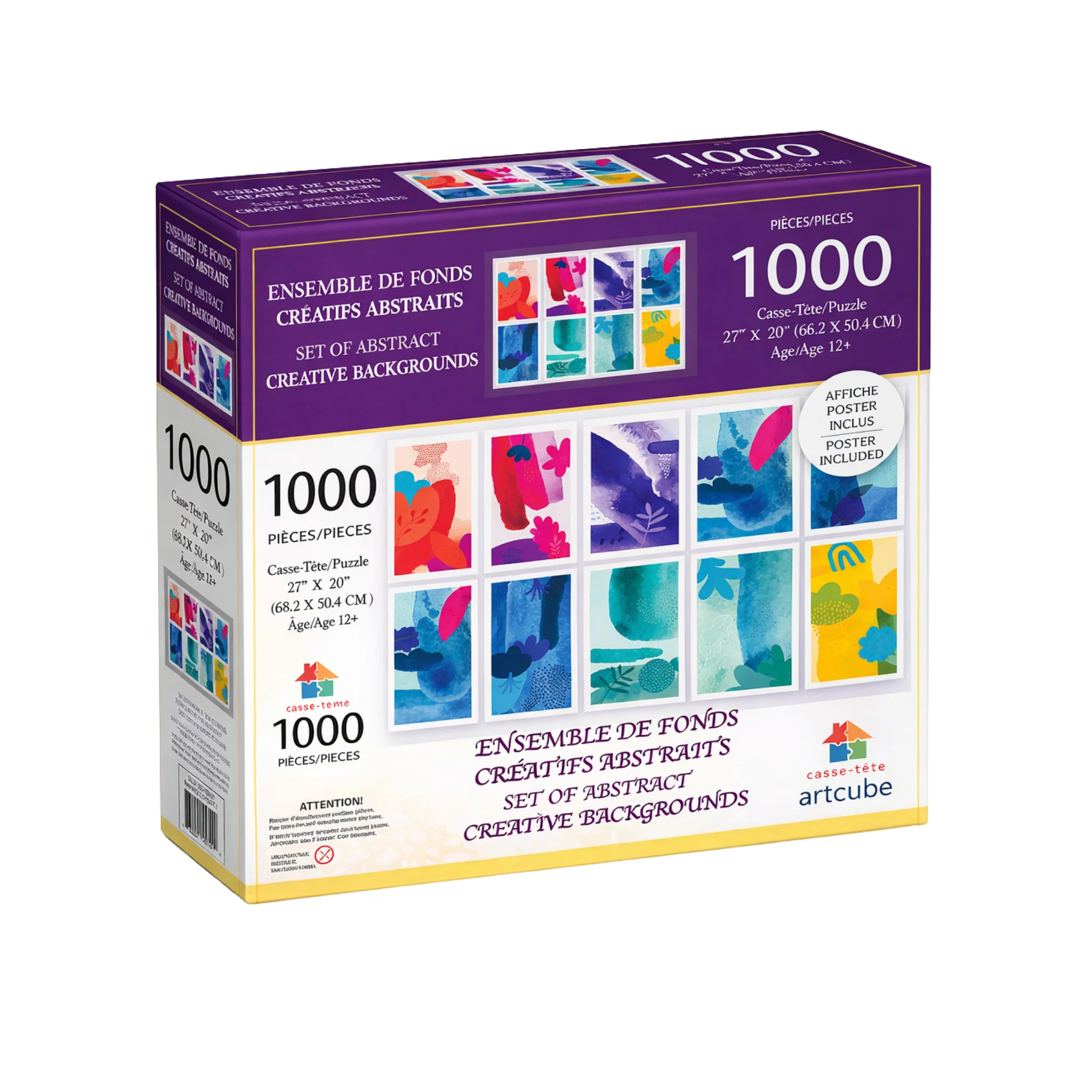 Premium Landscape & Animal Puzzle – 300, 500 or 1000 Pieces (Poster Included) - Image 18