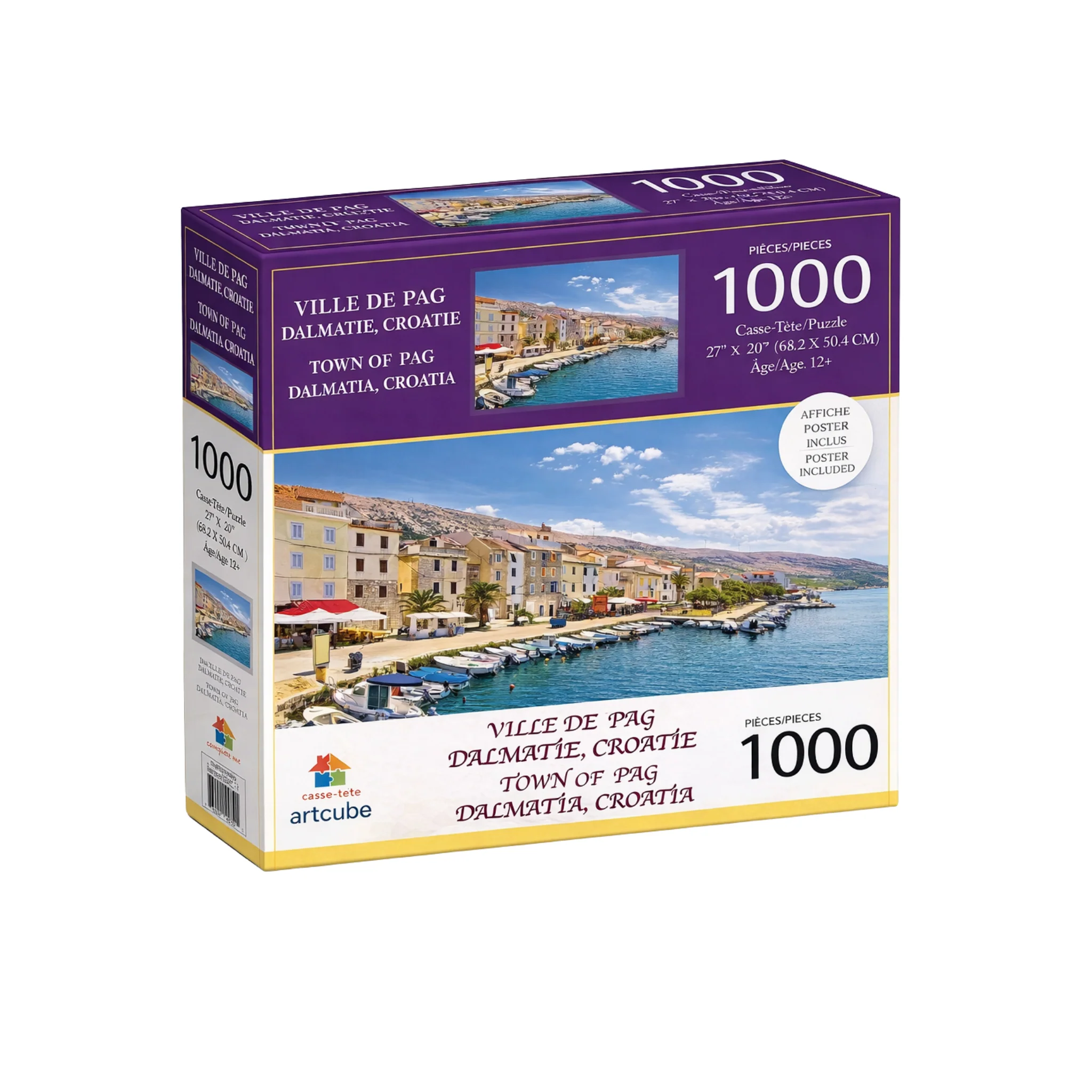 Premium Landscape & Animal Puzzle – 300, 500 or 1000 Pieces (Poster Included) - Image 19