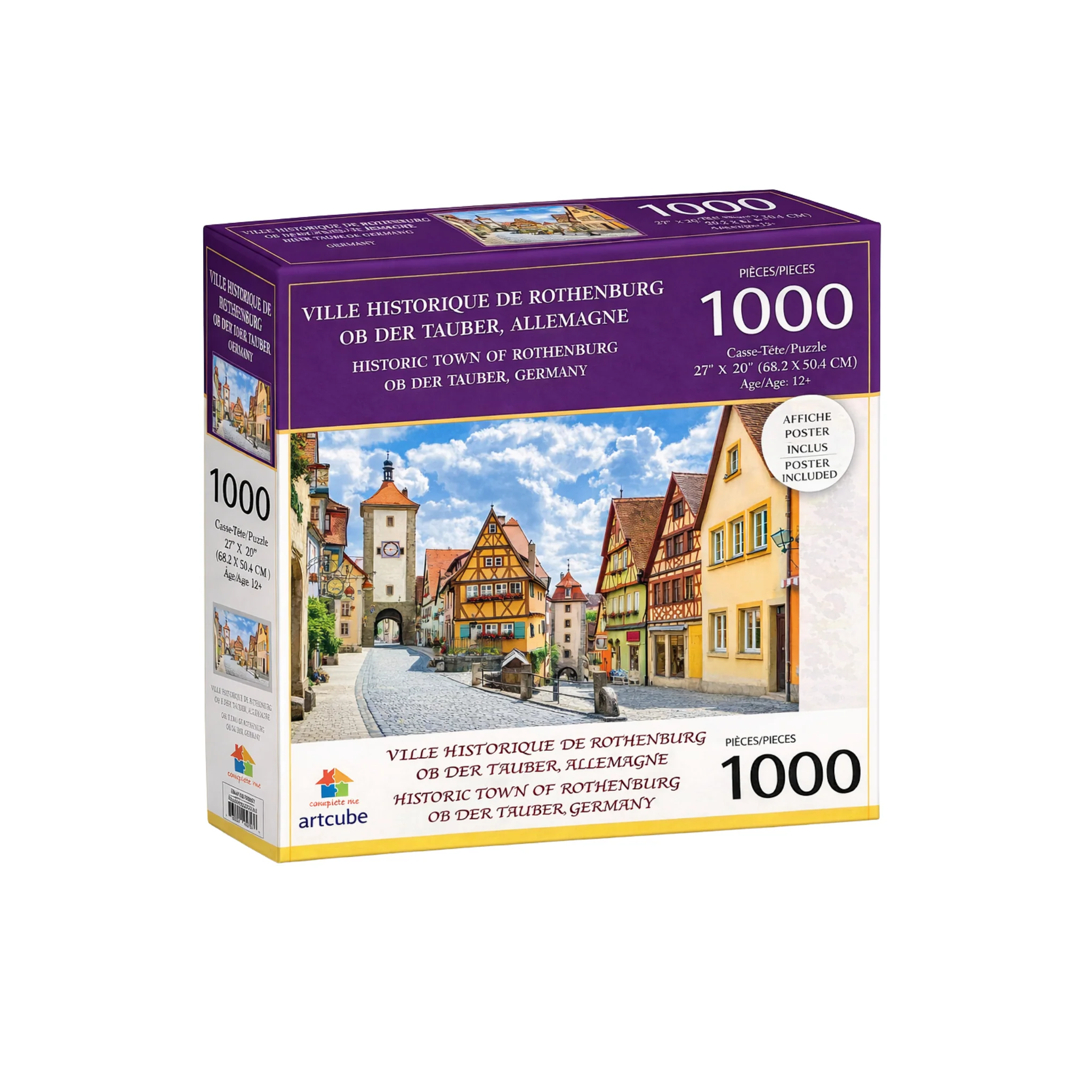 Premium Landscape & Animal Puzzle – 300, 500 or 1000 Pieces (Poster Included) - Image 21