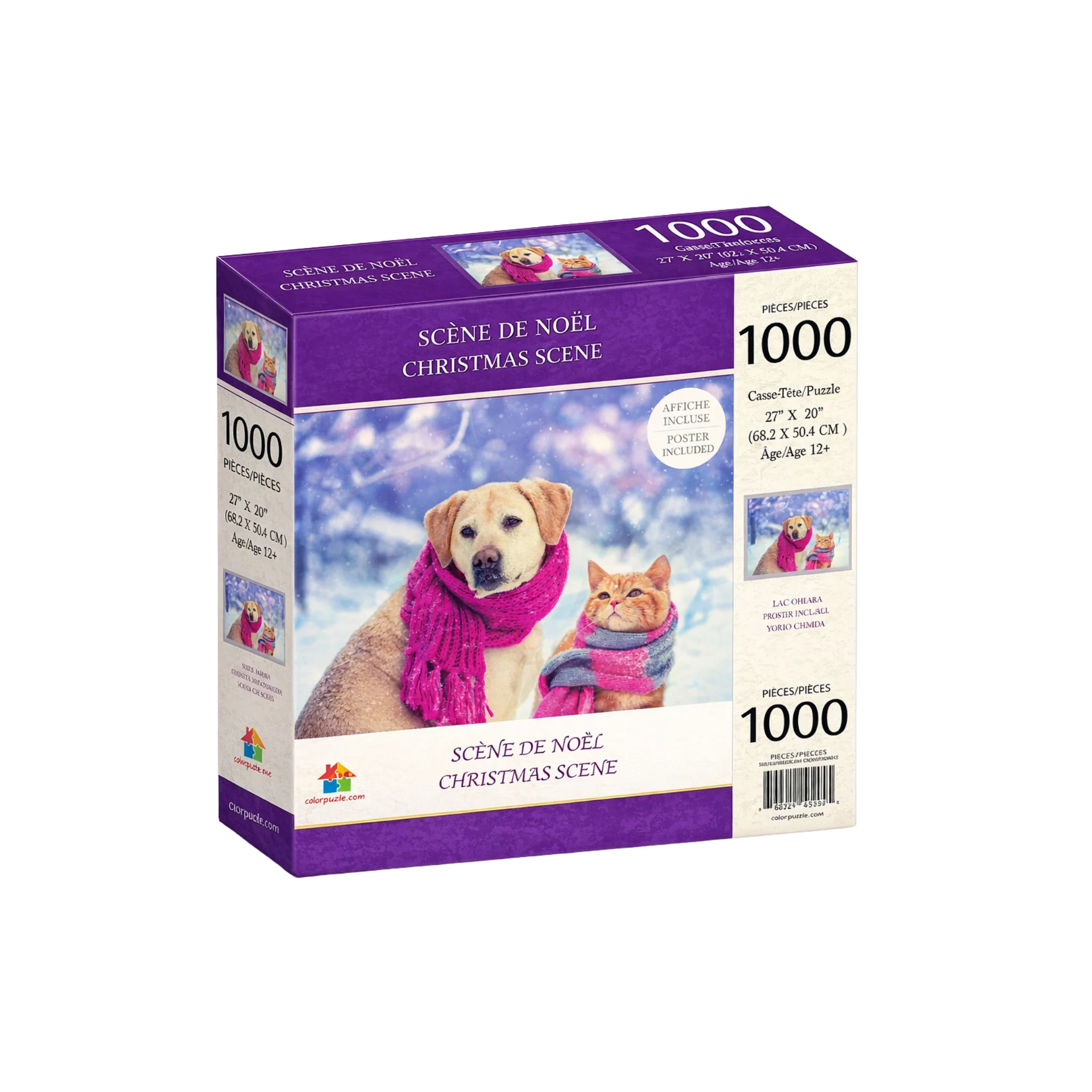 Premium Landscape & Animal Puzzle – 300, 500 or 1000 Pieces (Poster Included) - Image 26