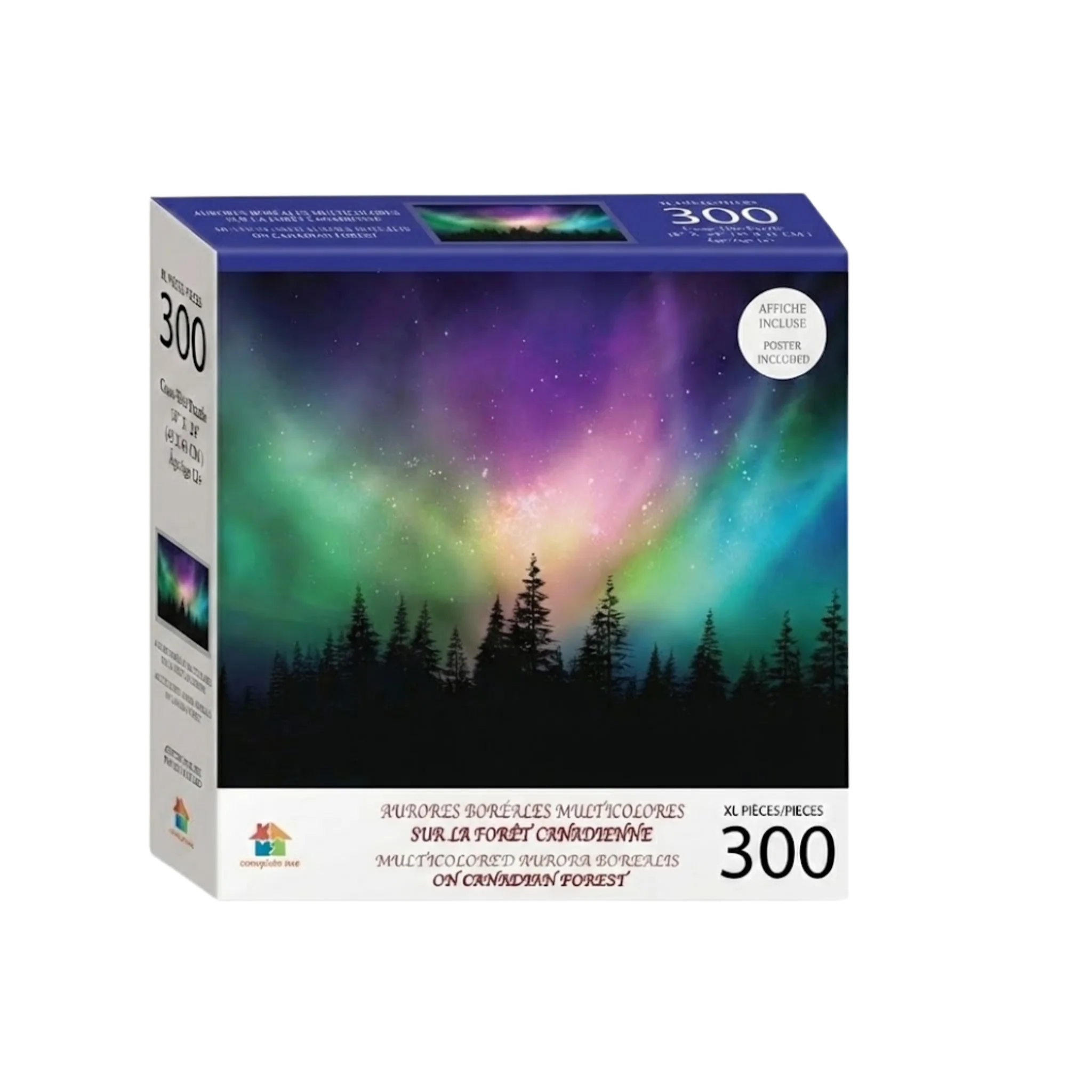 Premium Landscape & Animal Puzzle – 300, 500 or 1000 Pieces (Poster Included) - Image 3