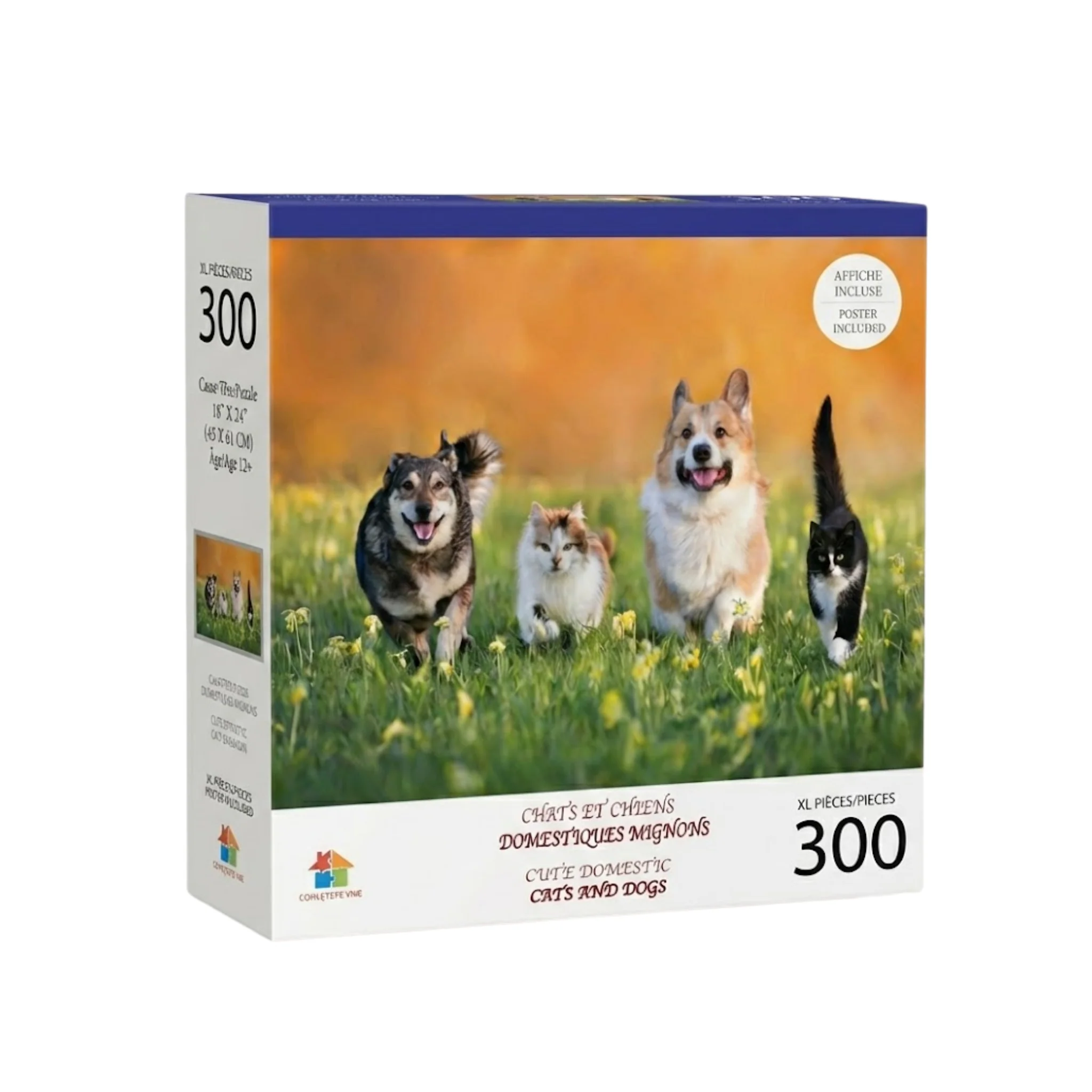 Premium Landscape & Animal Puzzle – 300, 500 or 1000 Pieces (Poster Included) - Image 30