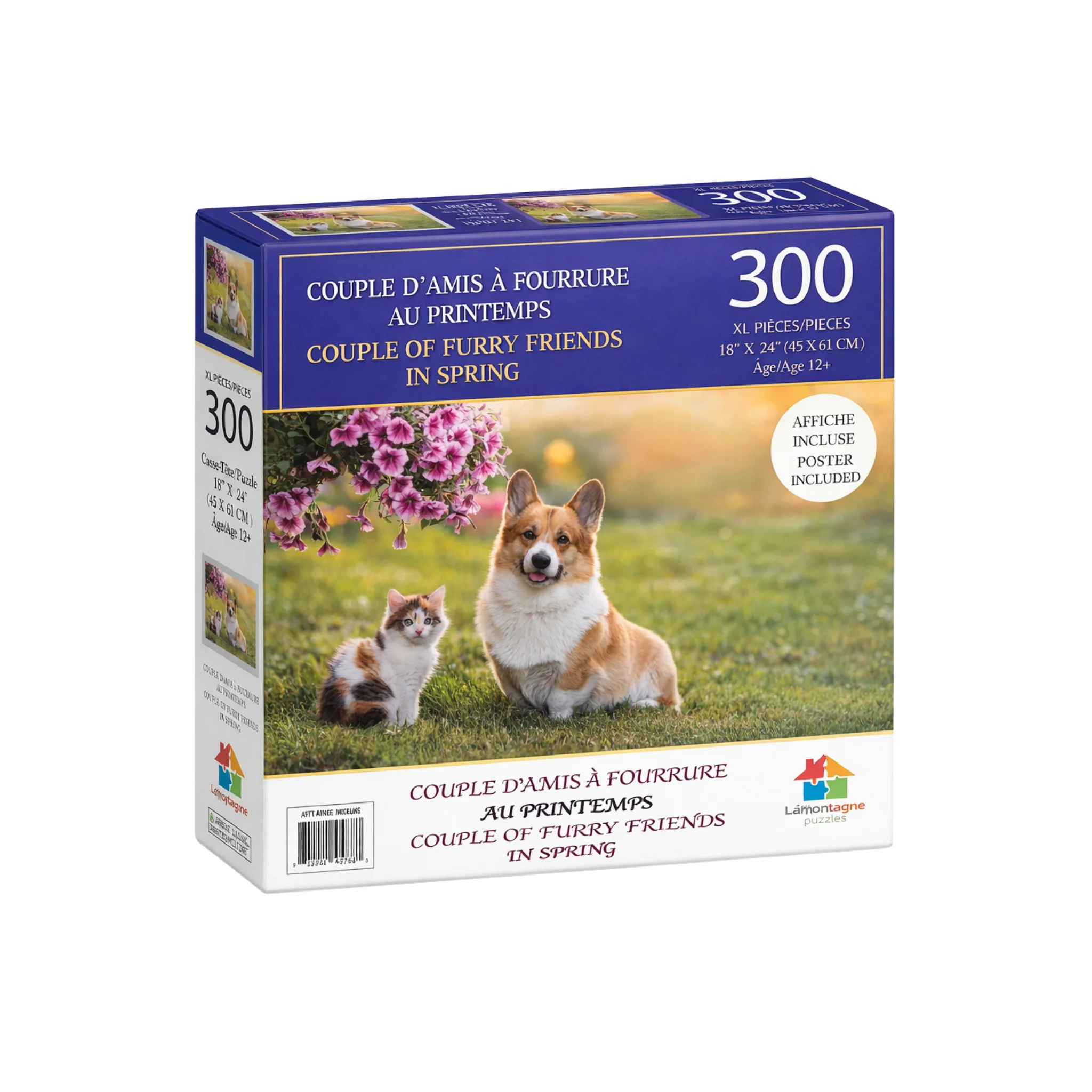 Premium Landscape & Animal Puzzle – 300, 500 or 1000 Pieces (Poster Included) - Image 32