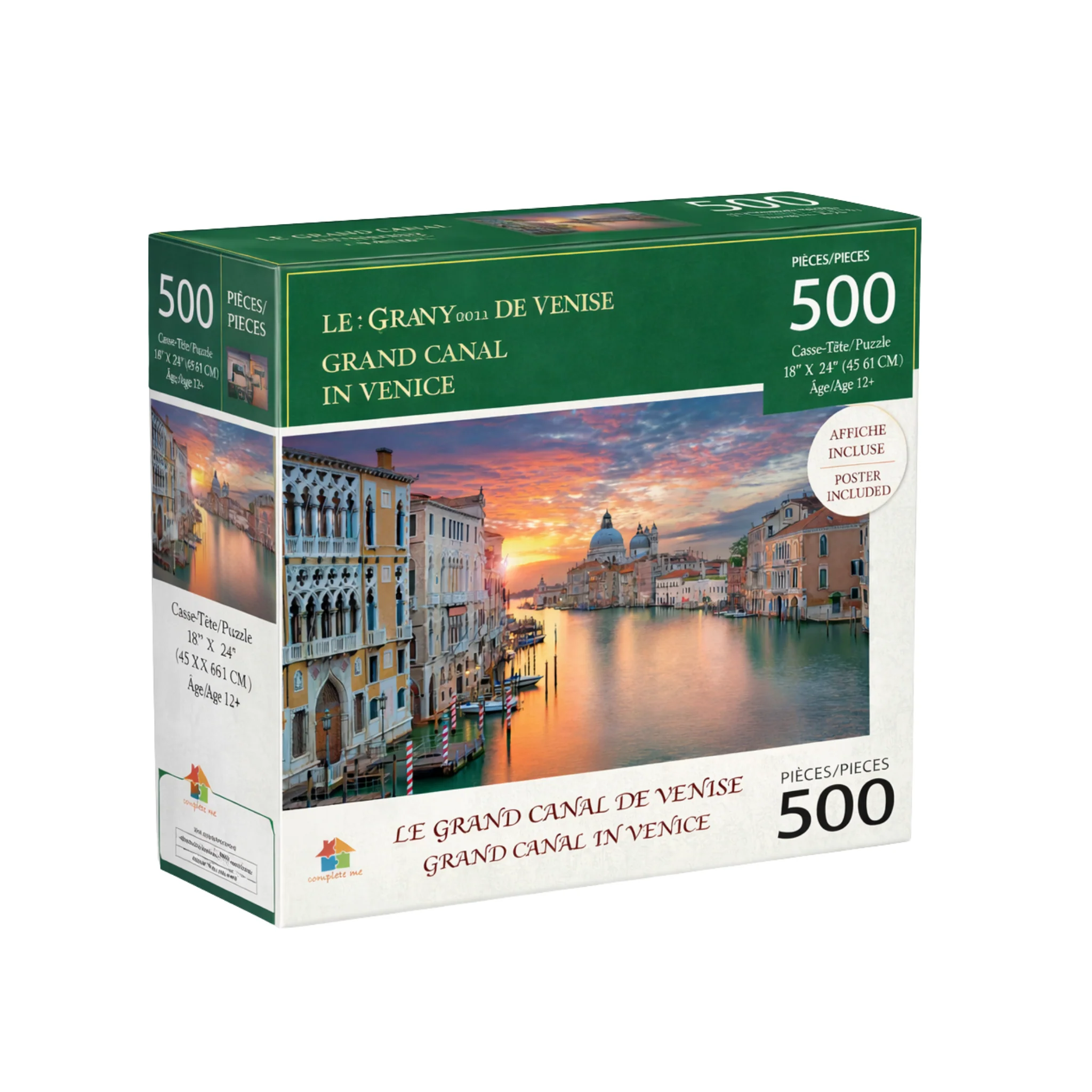 Premium Landscape & Animal Puzzle – 300, 500 or 1000 Pieces (Poster Included) - Image 33