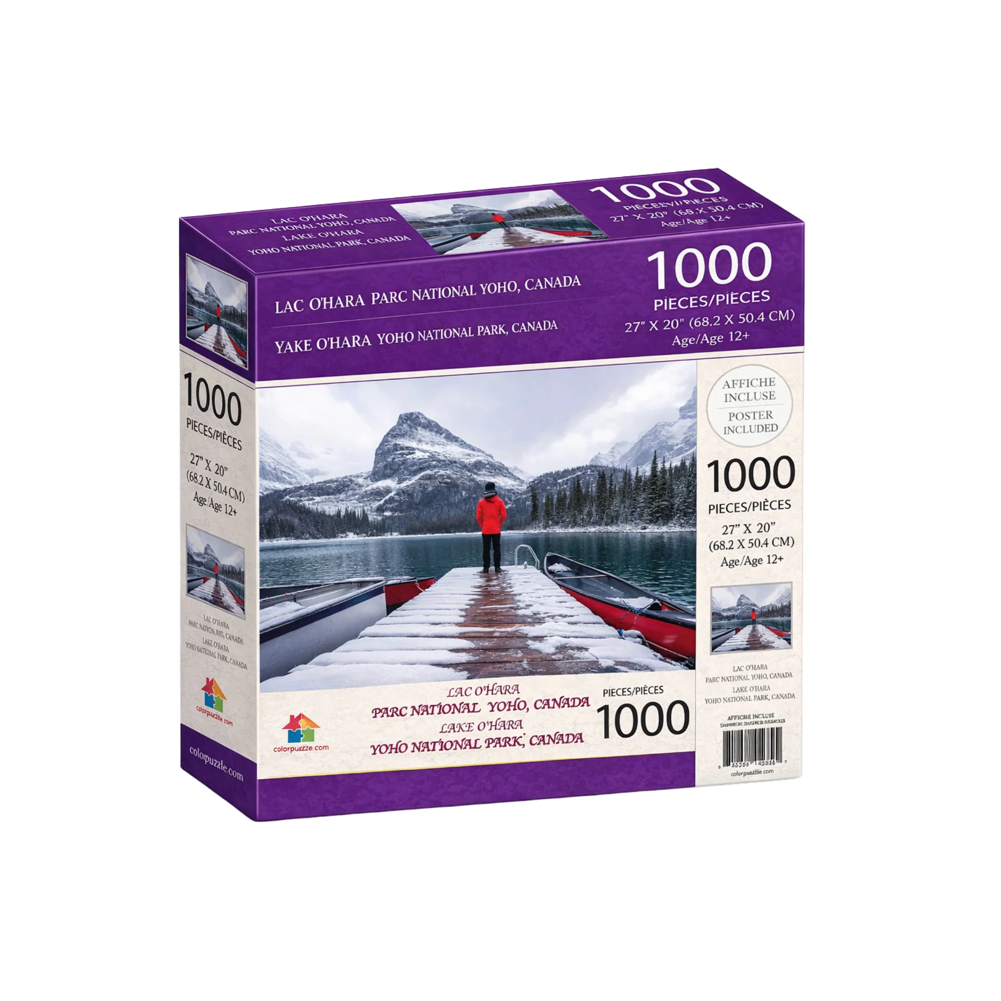 Premium Landscape & Animal Puzzle – 300, 500 or 1000 Pieces (Poster Included) - Image 41