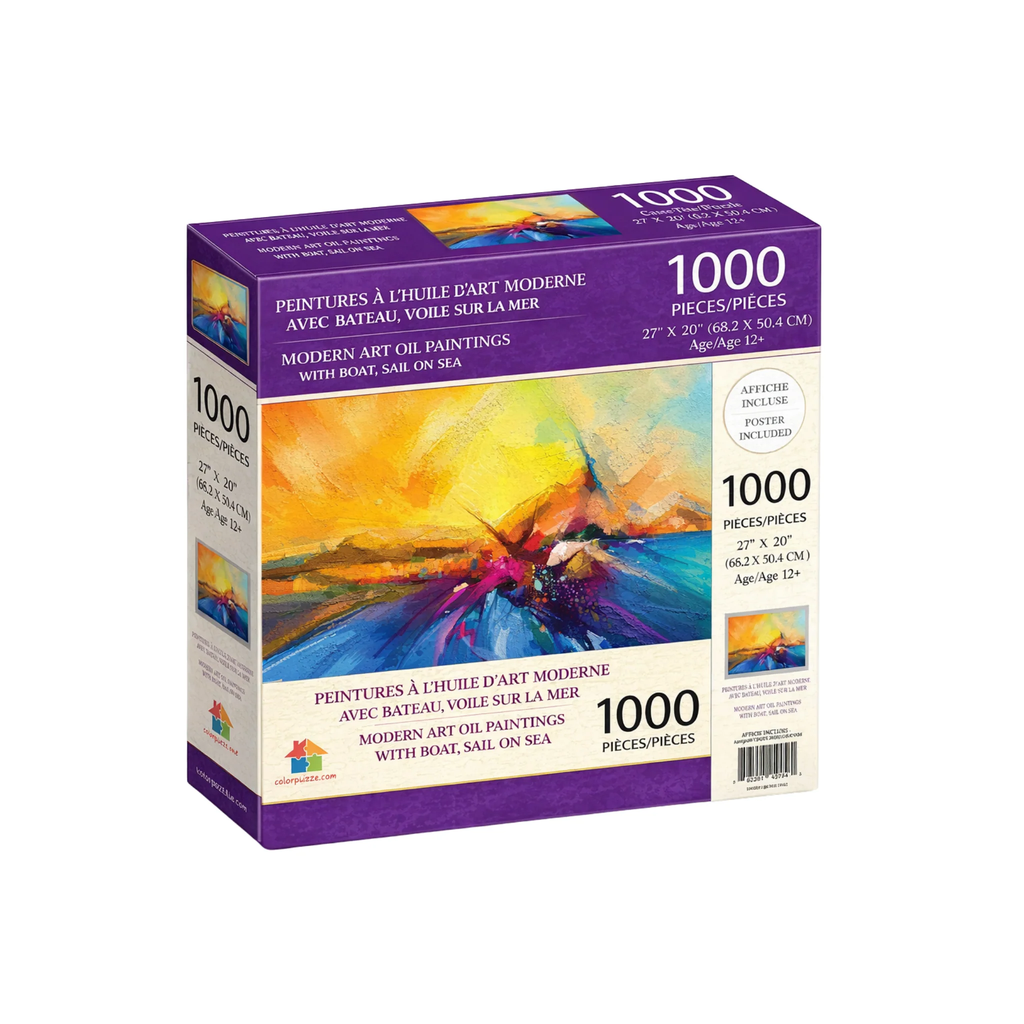 Premium Landscape & Animal Puzzle – 300, 500 or 1000 Pieces (Poster Included) - Image 43