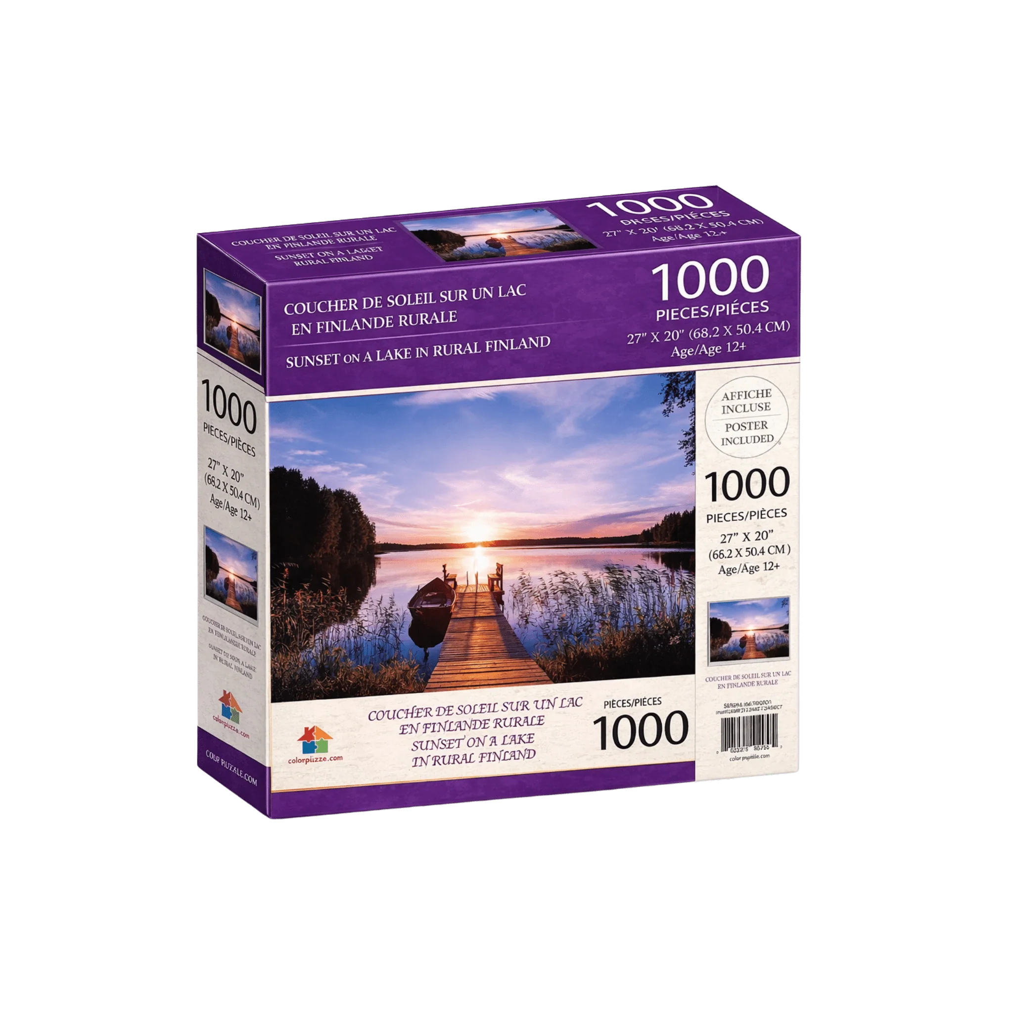 Premium Landscape & Animal Puzzle – 300, 500 or 1000 Pieces (Poster Included) - Image 44