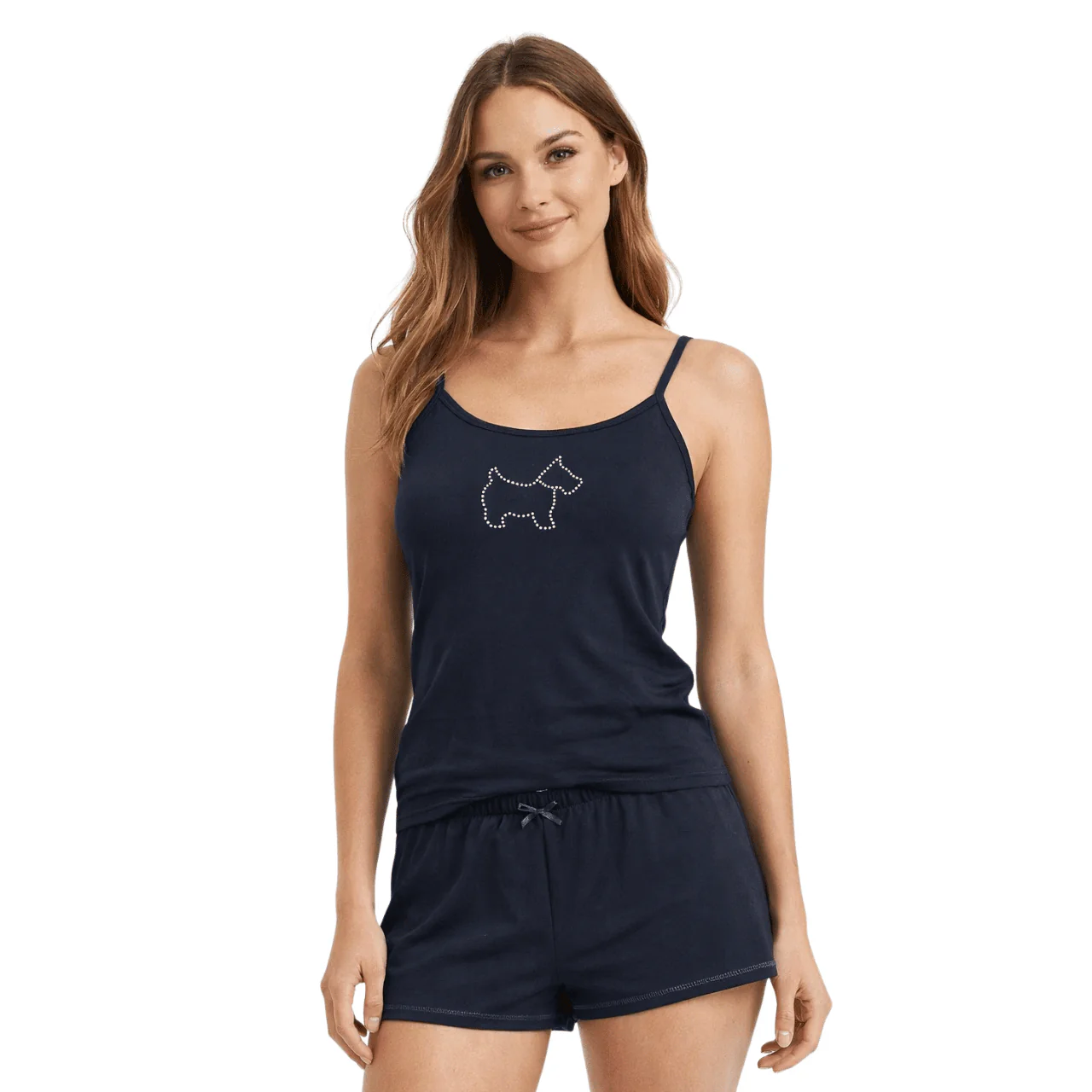 Printed Camisole & Shorts Pajama Set